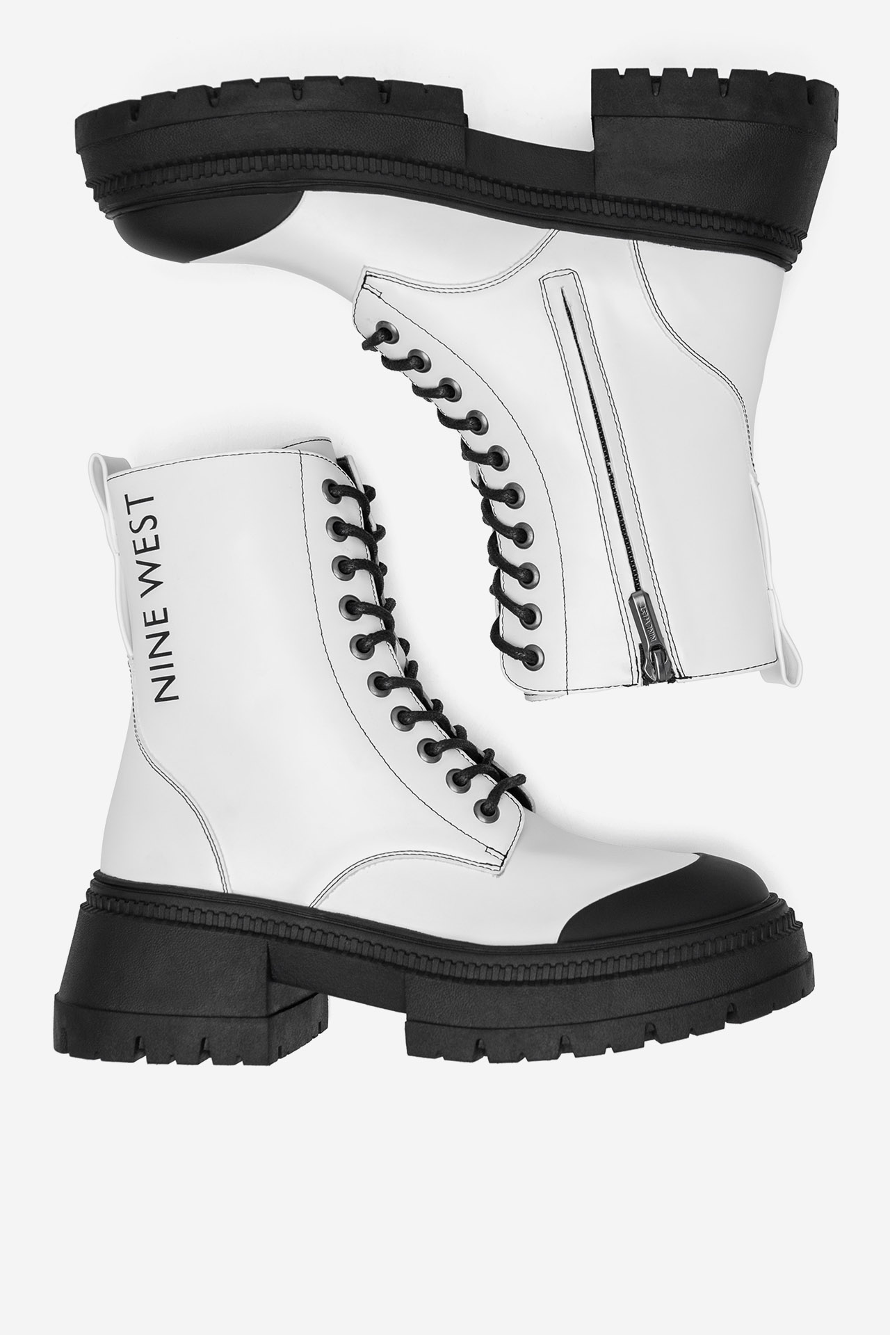 Kotníková obuv BÍLÁ