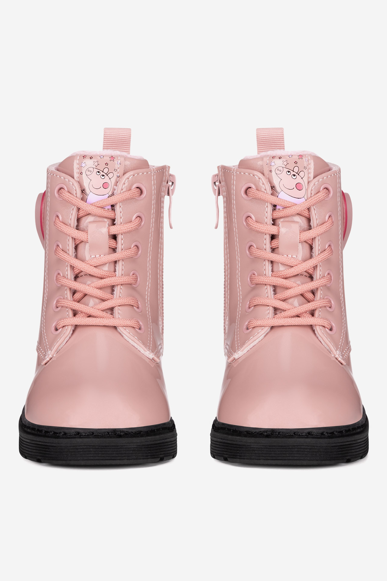 Gležnjarji z vezalkami Živo roza