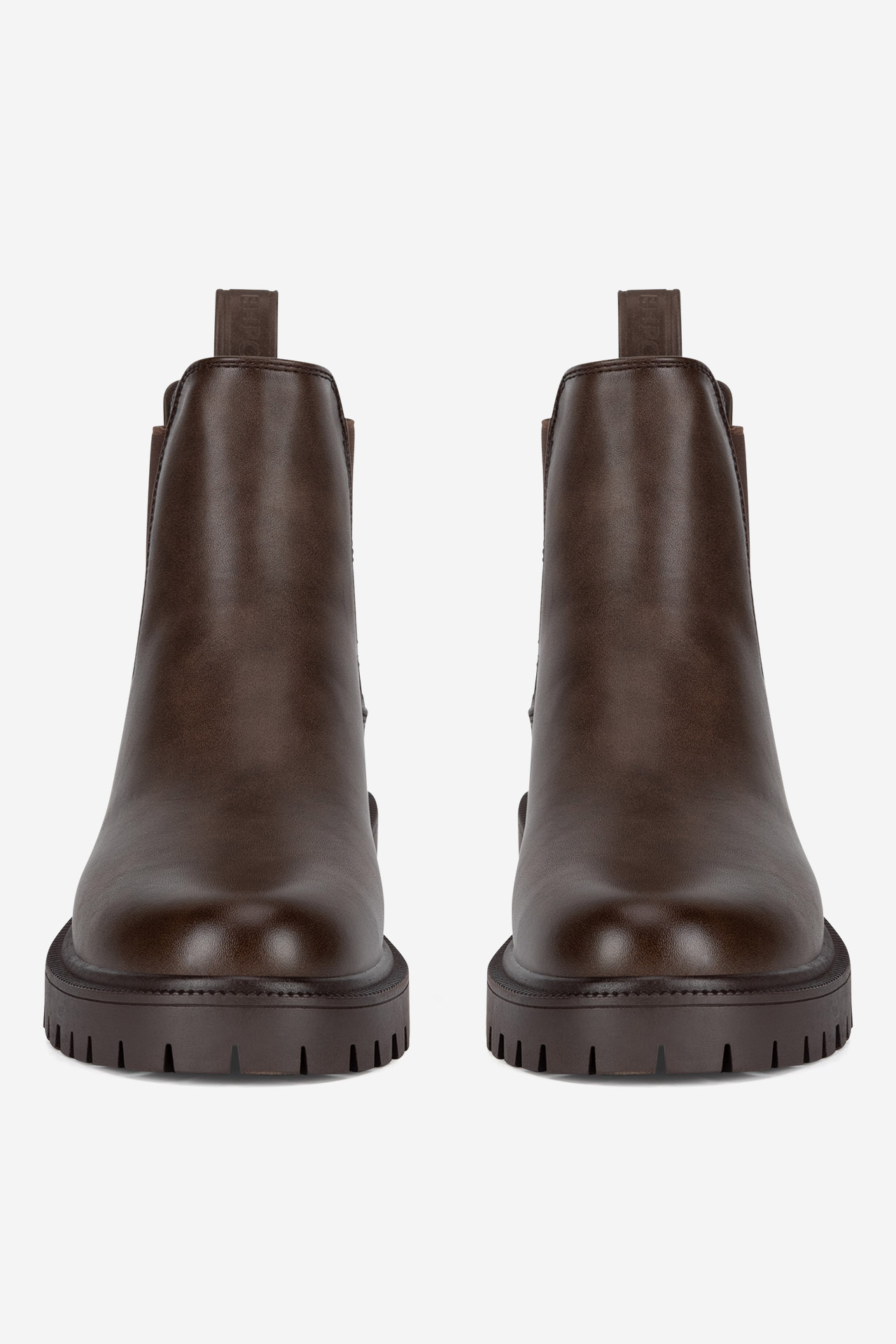 Kotníková obuv HNĚDÁ