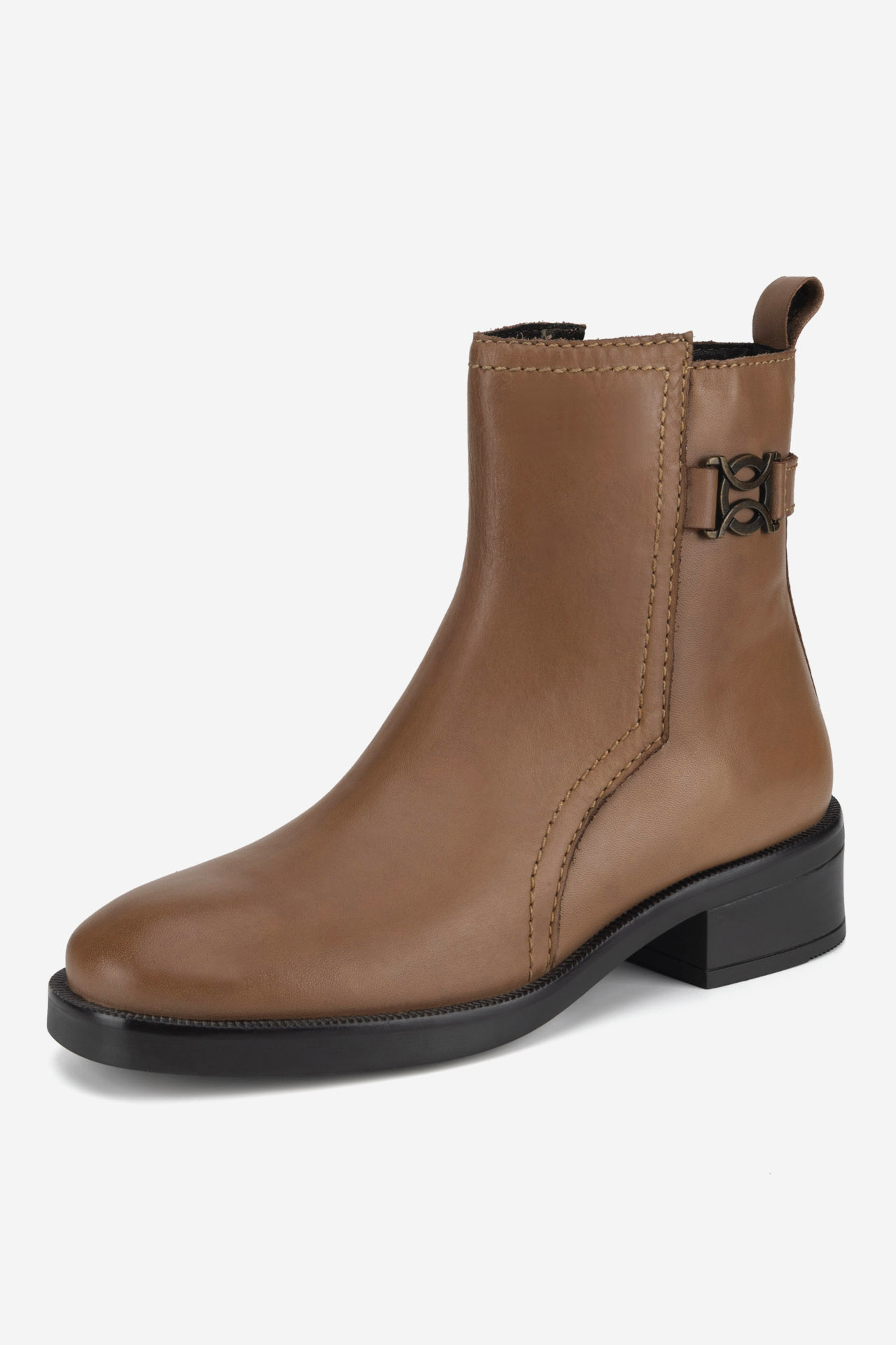 Členková obuv Hnedá