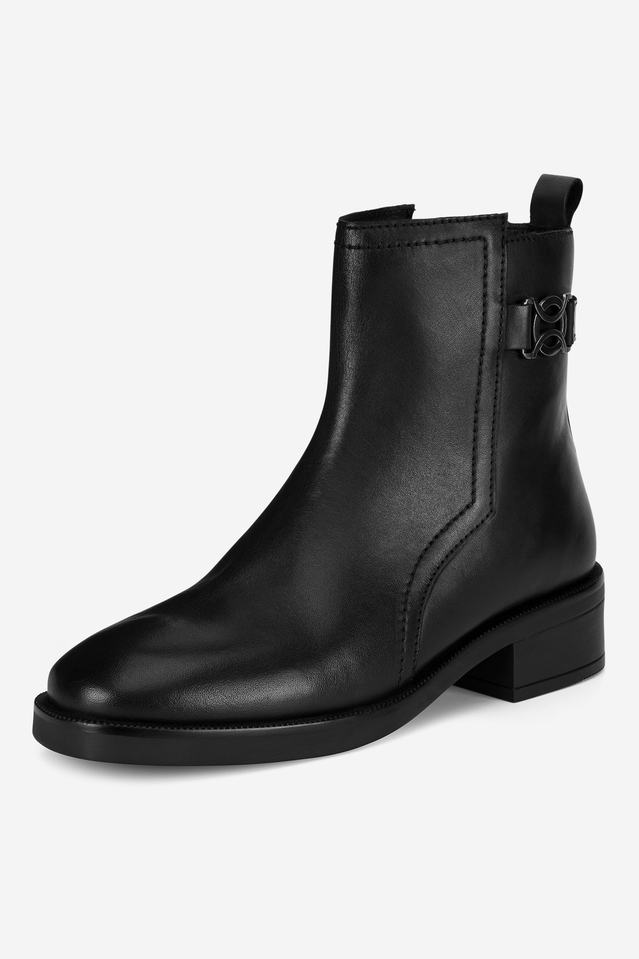 Gležnjače s vezicama Crno