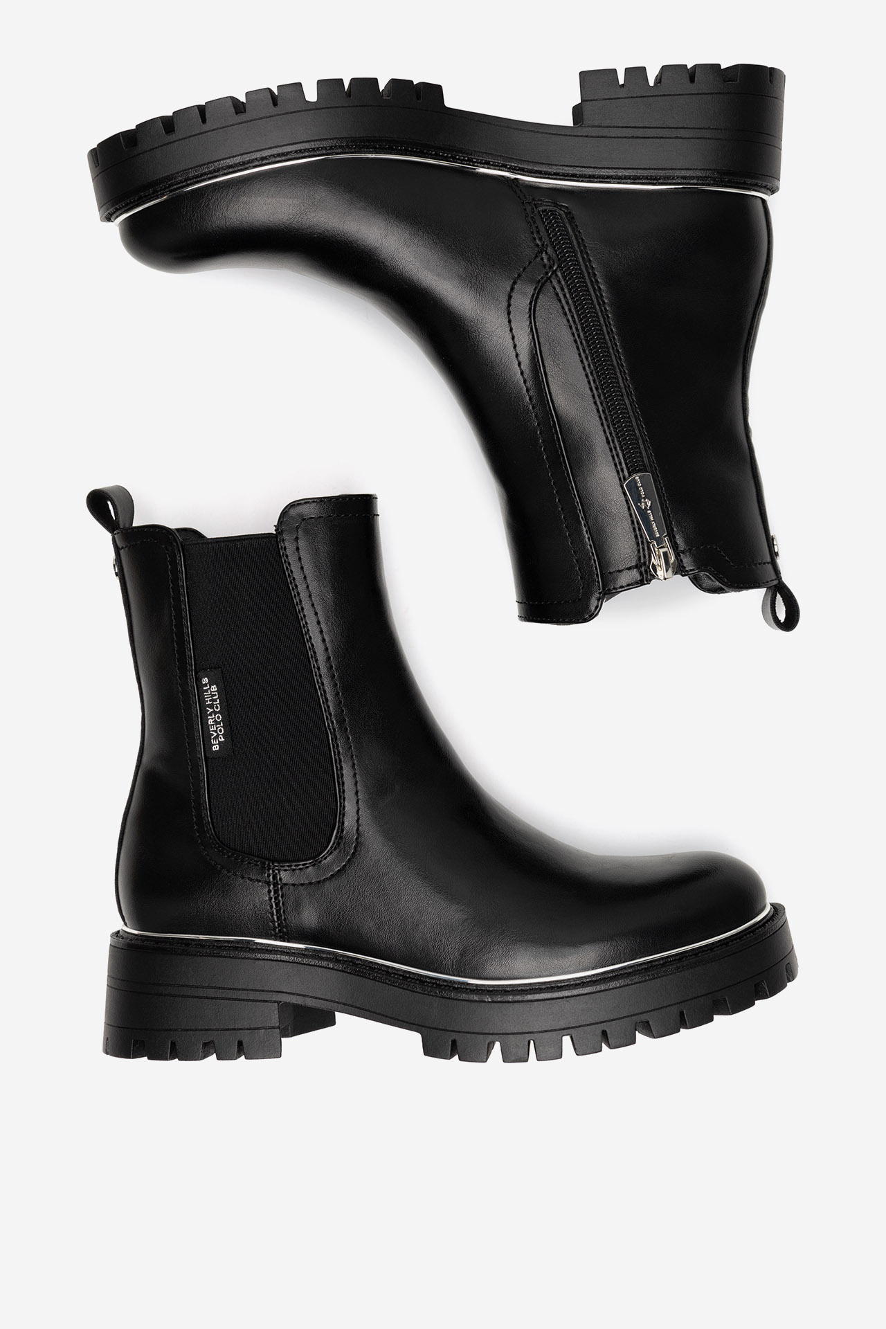 Gležnjarji chelsea Črna