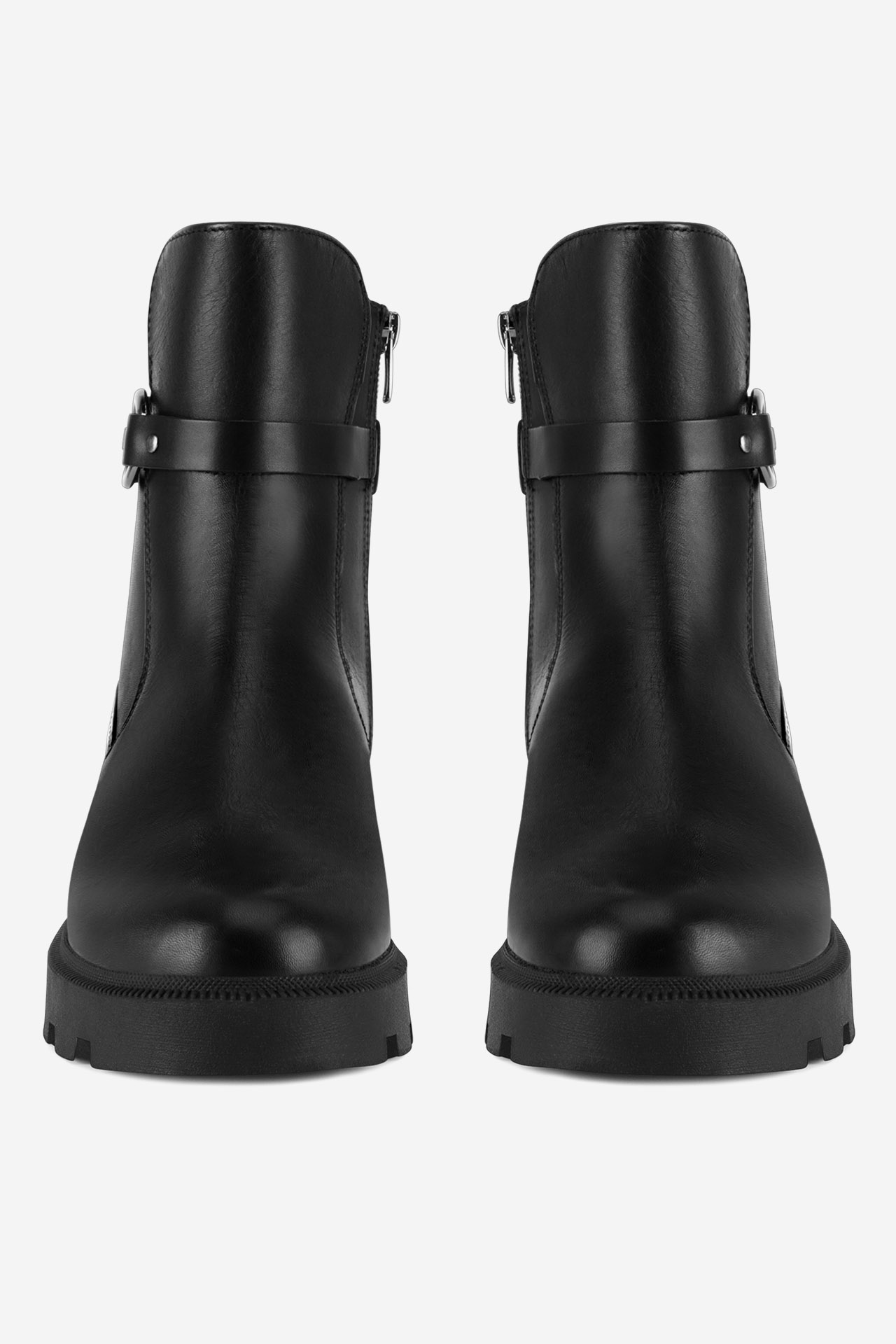 Členková obuv Čierna