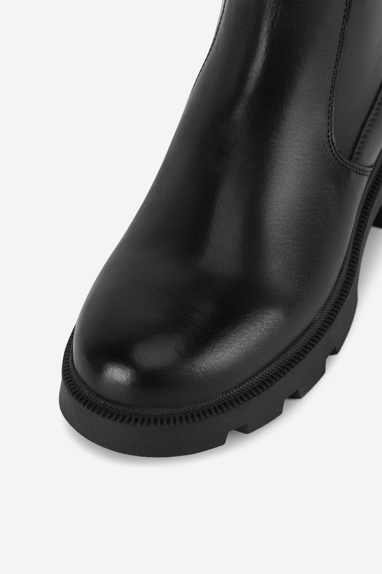 Členková obuv Čierna