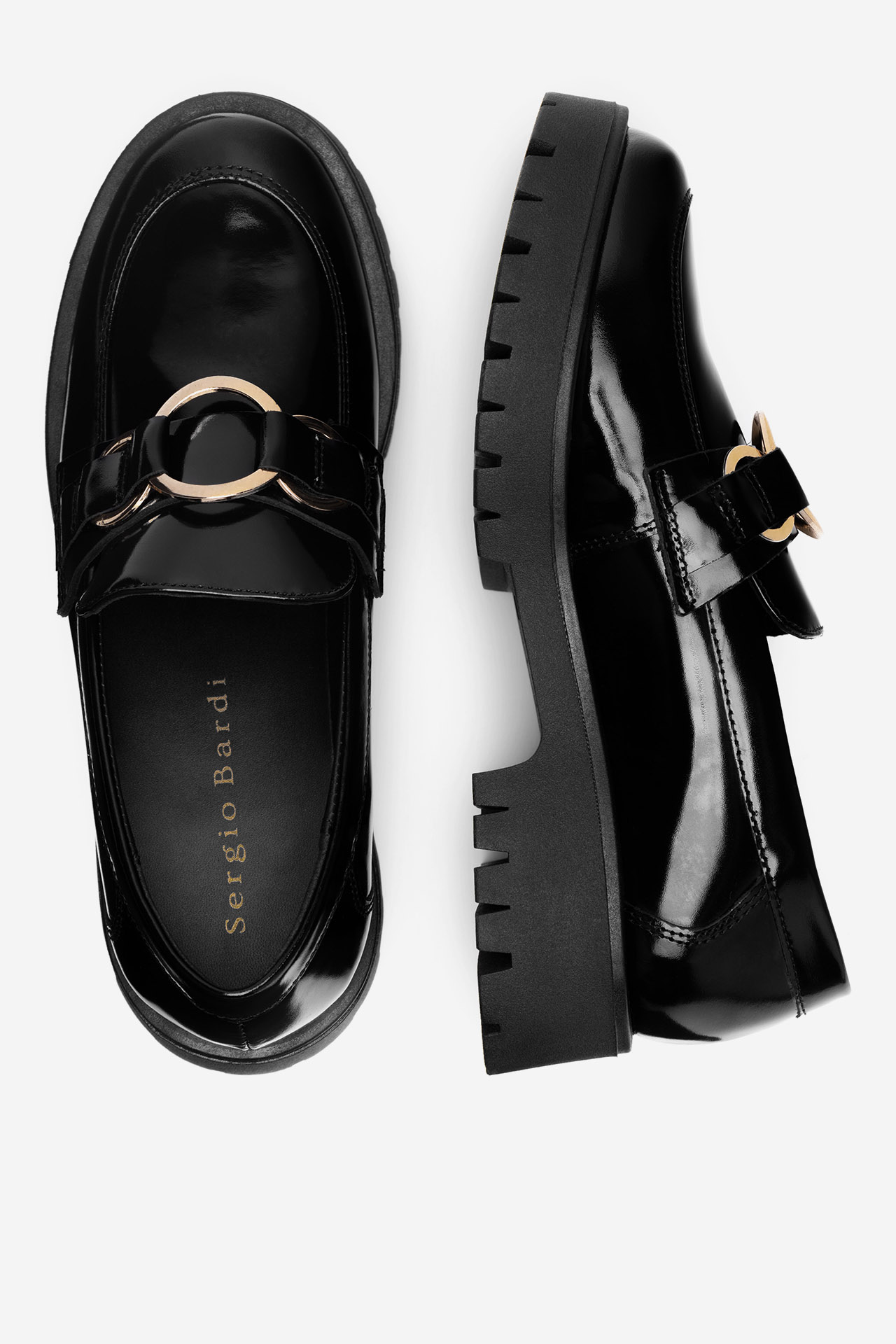 Čevlji brez vezalk Črna