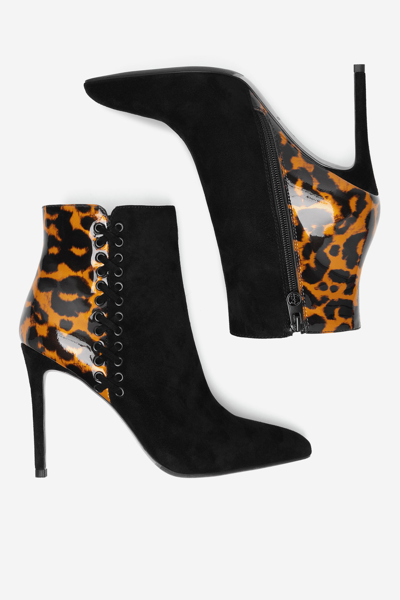 Kotníková obuv ČERNÁ