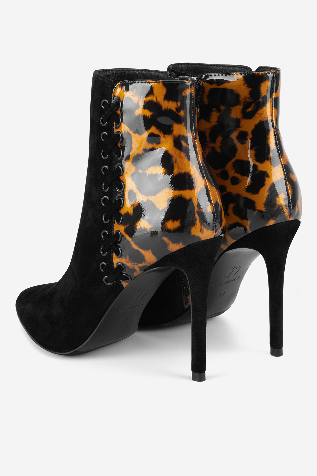 Kotníková obuv ČERNÁ