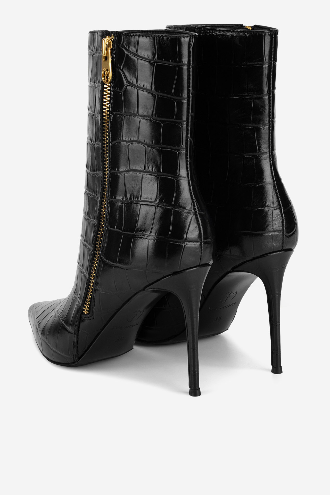 Kotníková obuv ČERNÁ