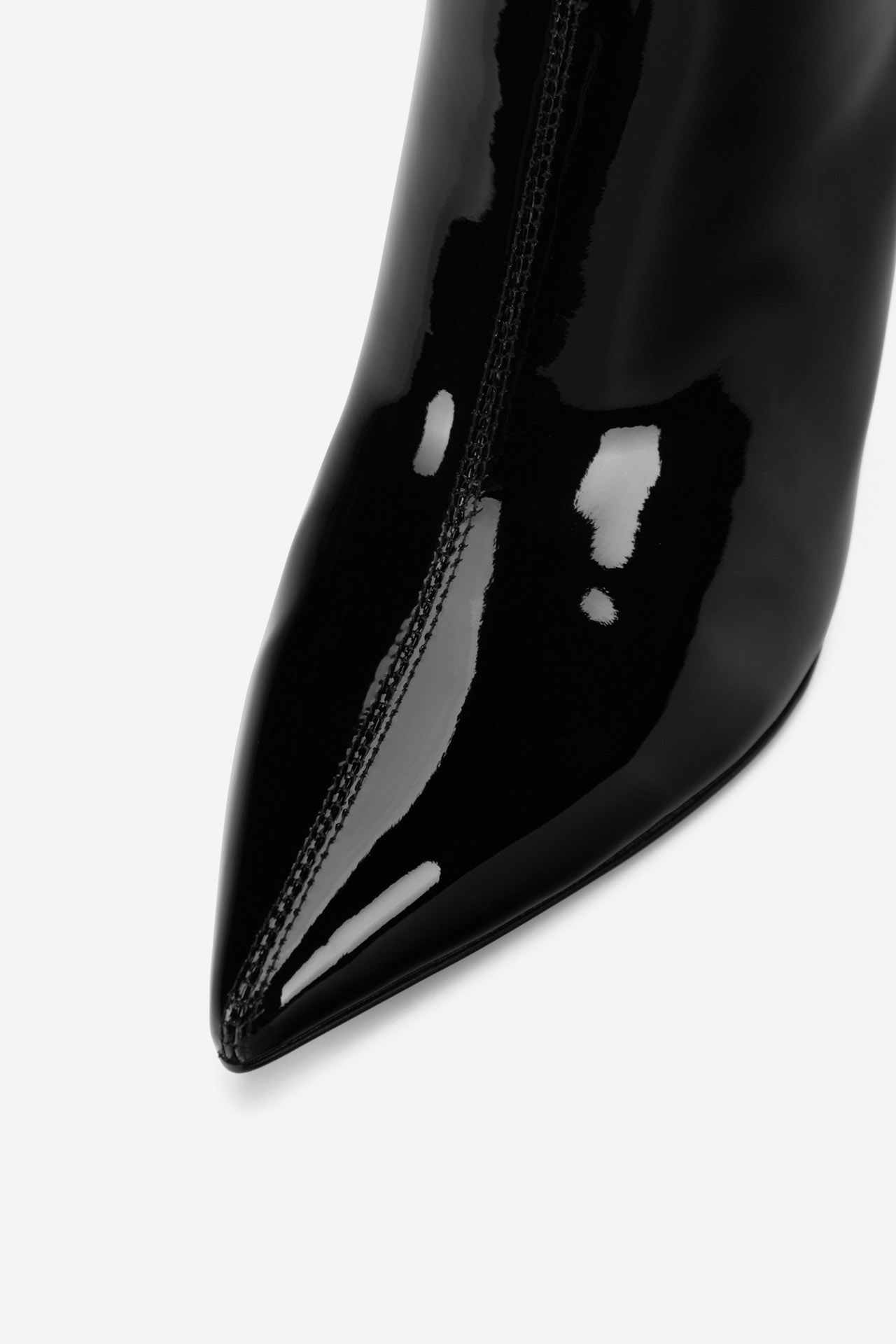 Členková obuv Čierna