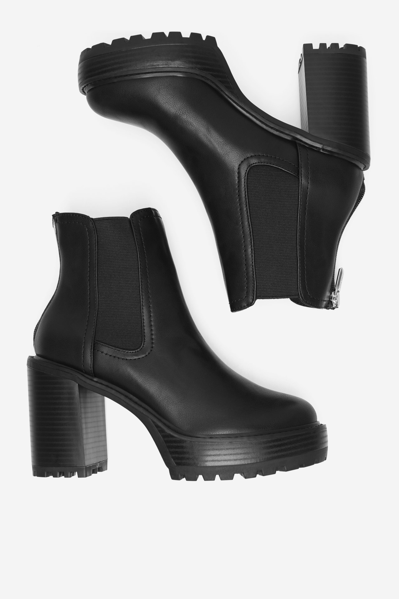 Kotníková obuv ČERNÁ