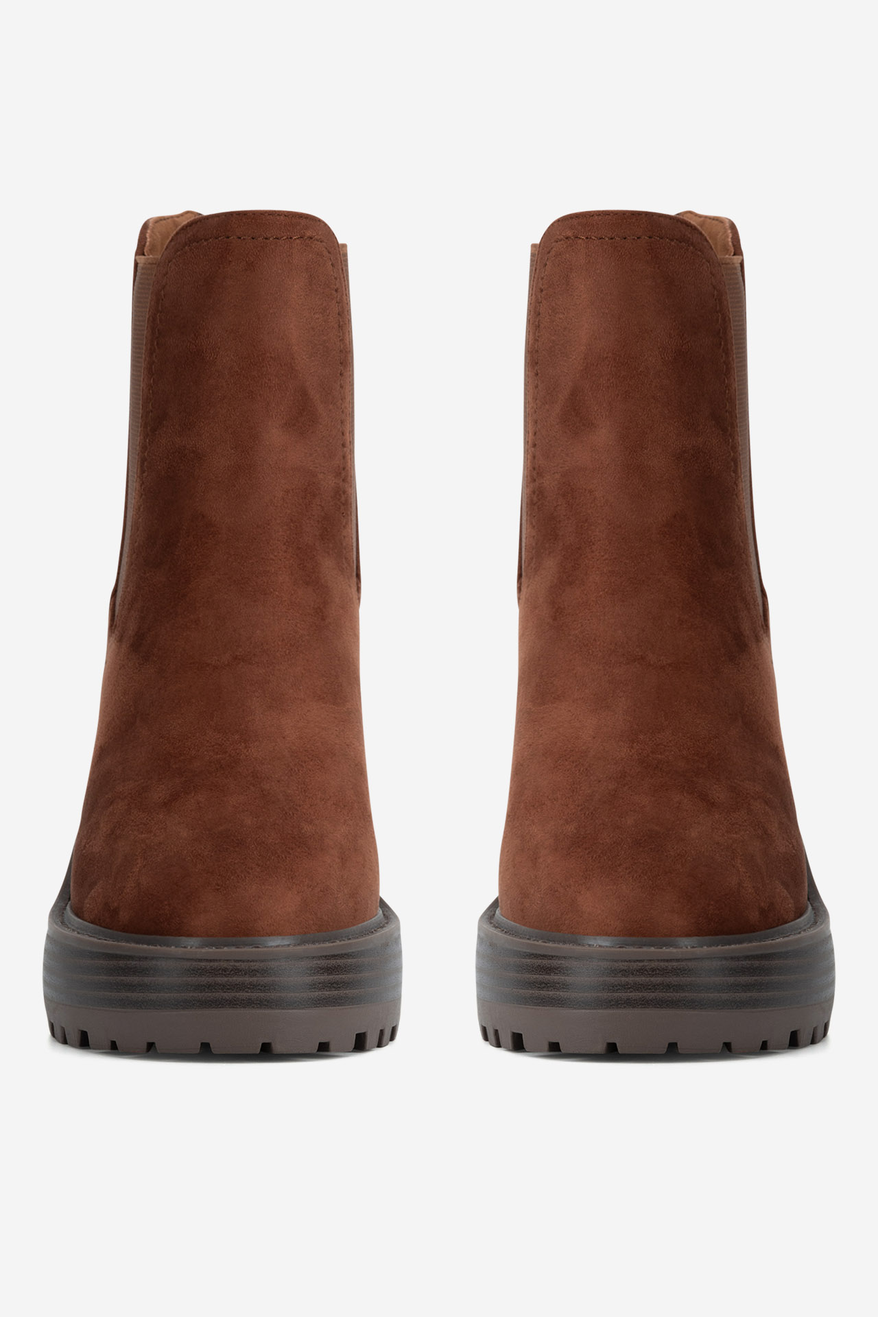 Kotníková obuv HNĚDÁ