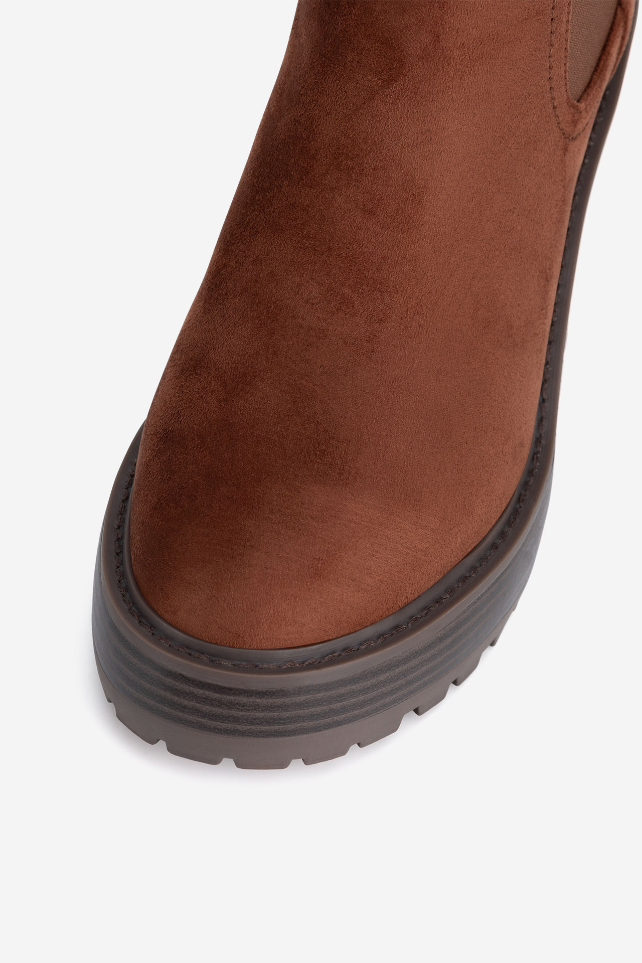 Kotníková obuv HNĚDÁ