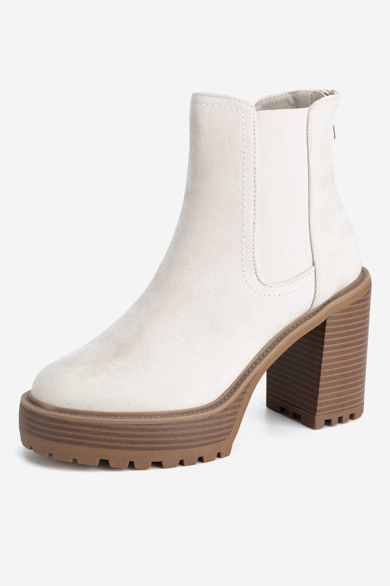 Kotníková obuv BÉŽOVÁ