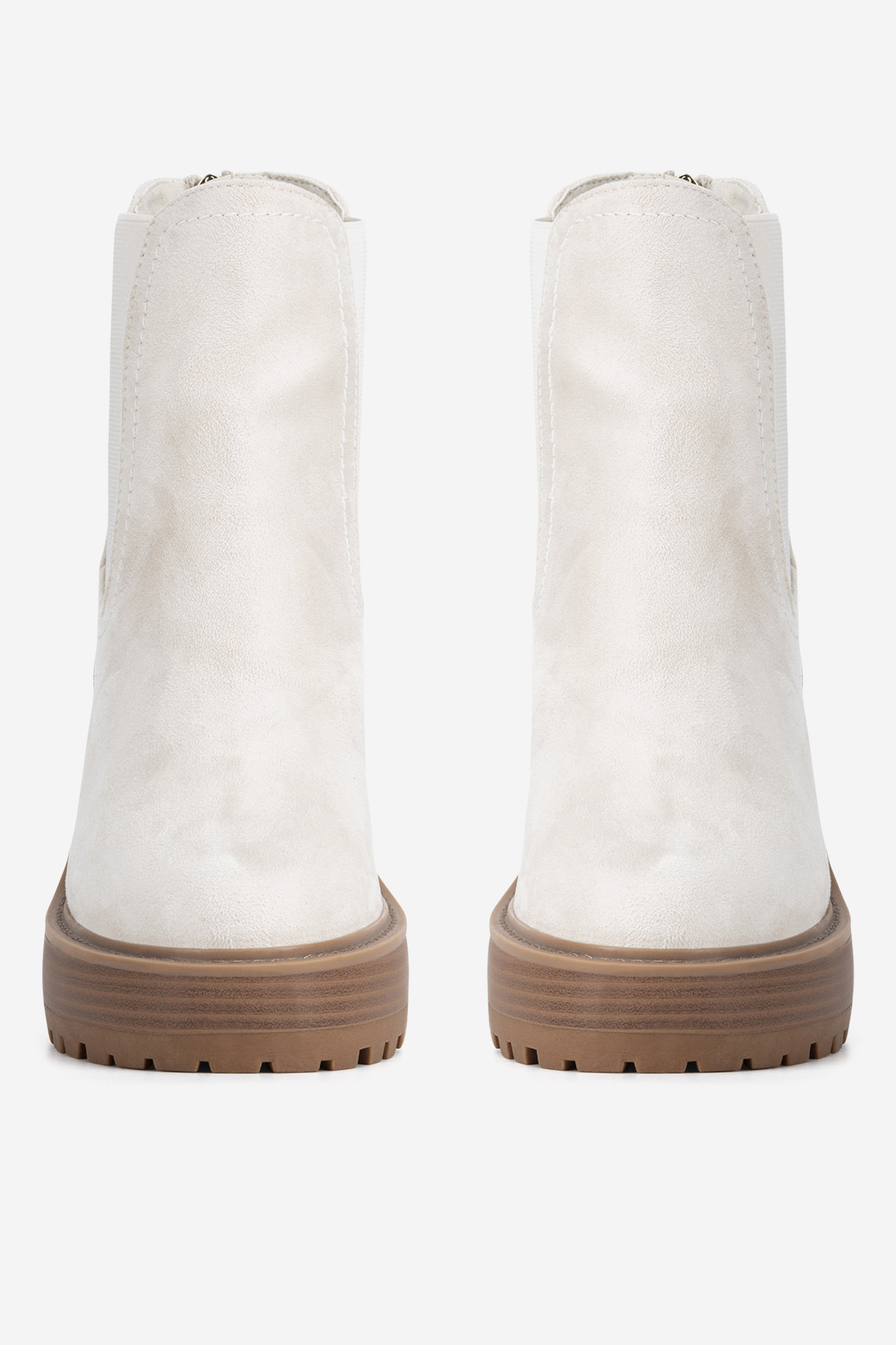 Kotníková obuv BÉŽOVÁ