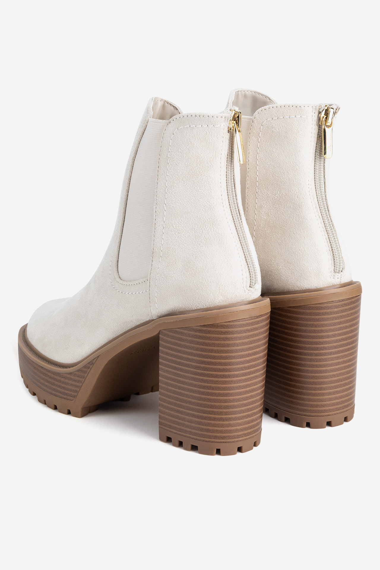 Kotníková obuv BÉŽOVÁ