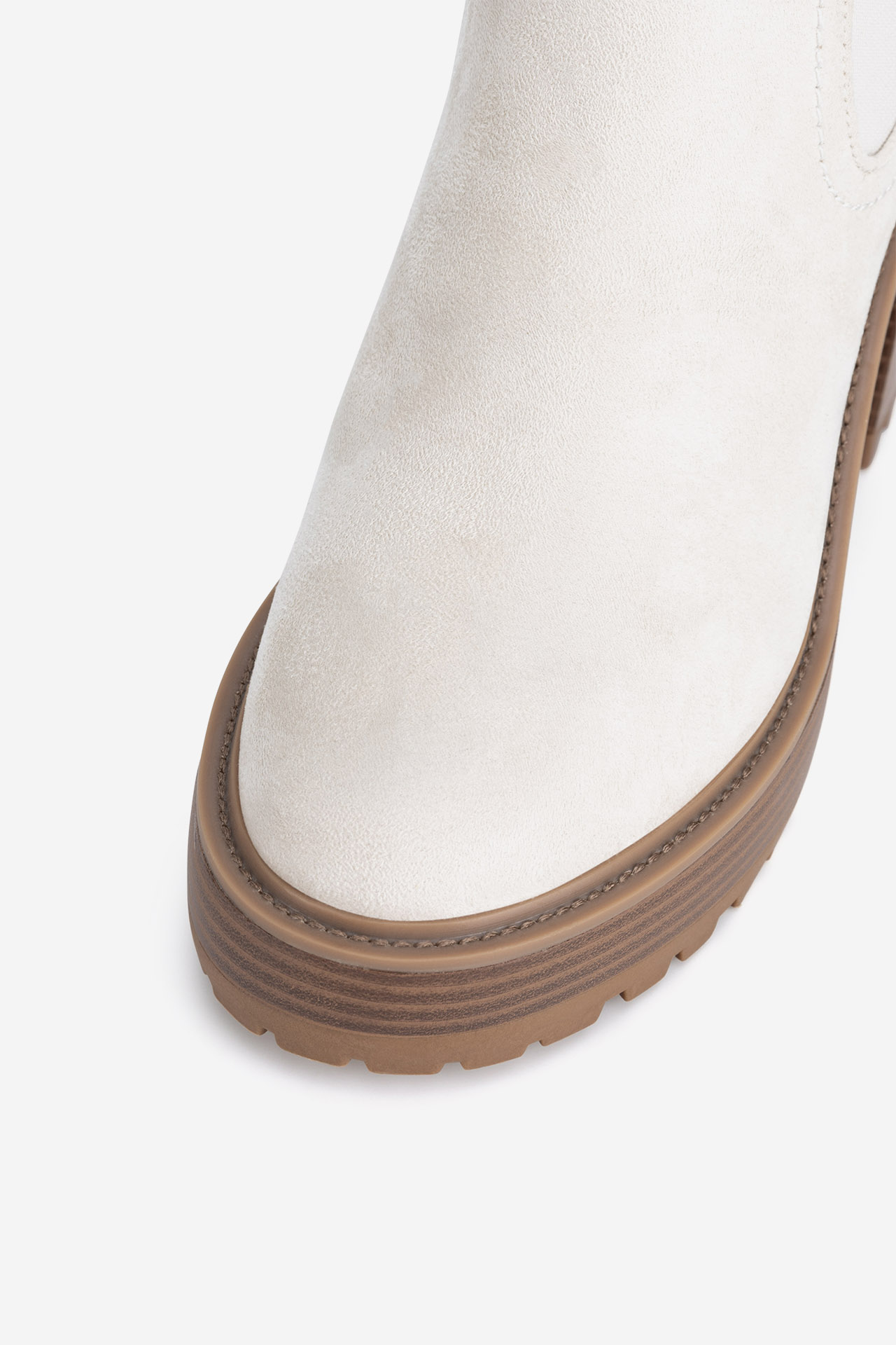 Kotníková obuv BÉŽOVÁ