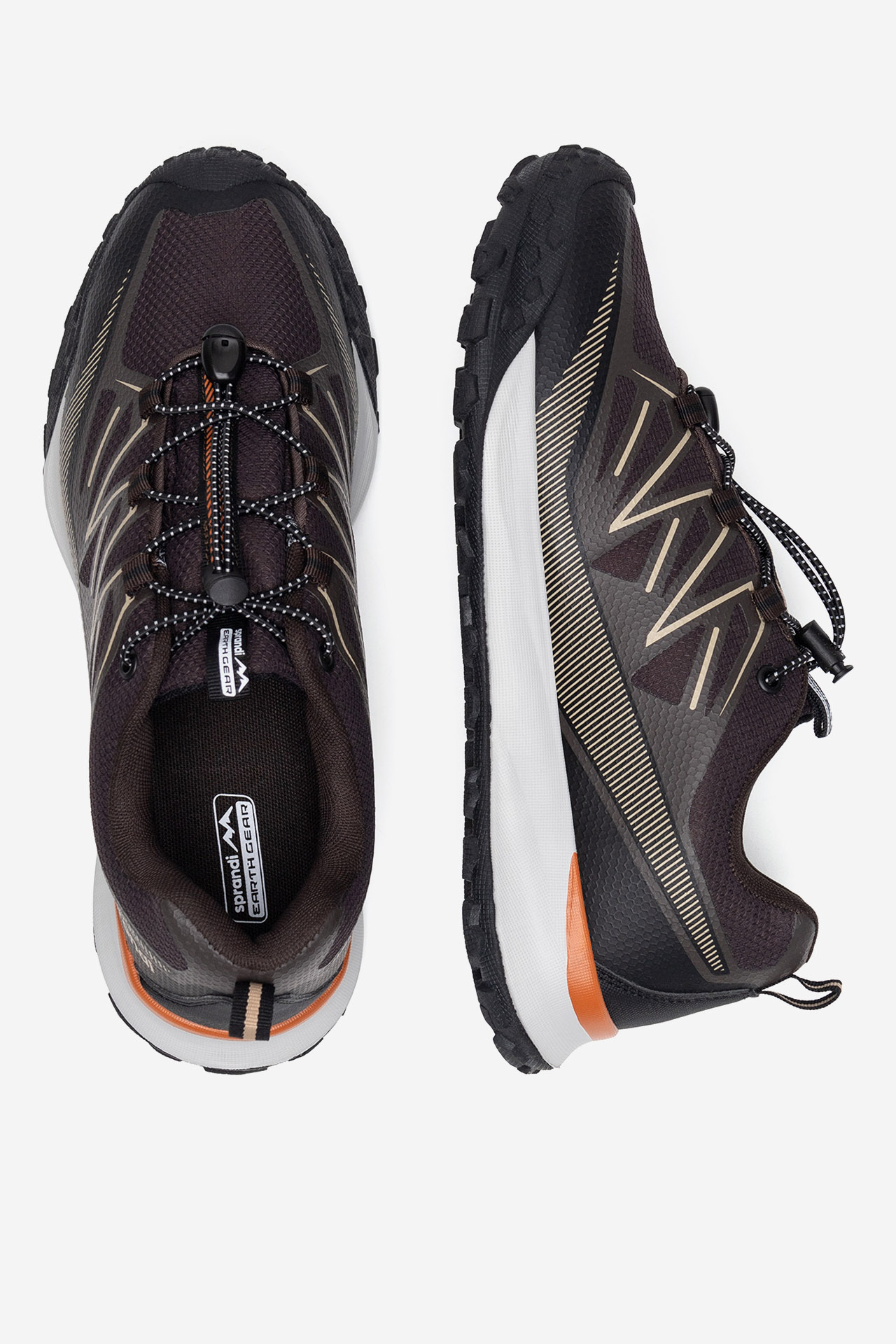 Trekking čevlji Čokoladno rjava