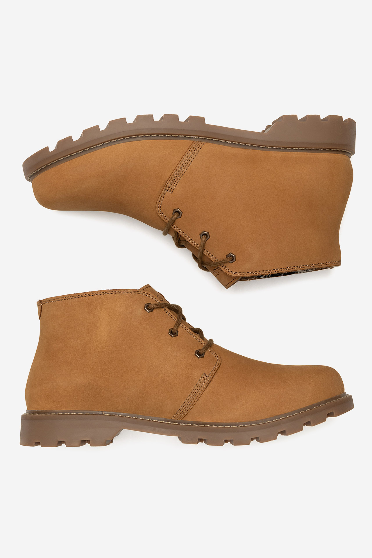 Šněrovací vyšší obuv CAMEL