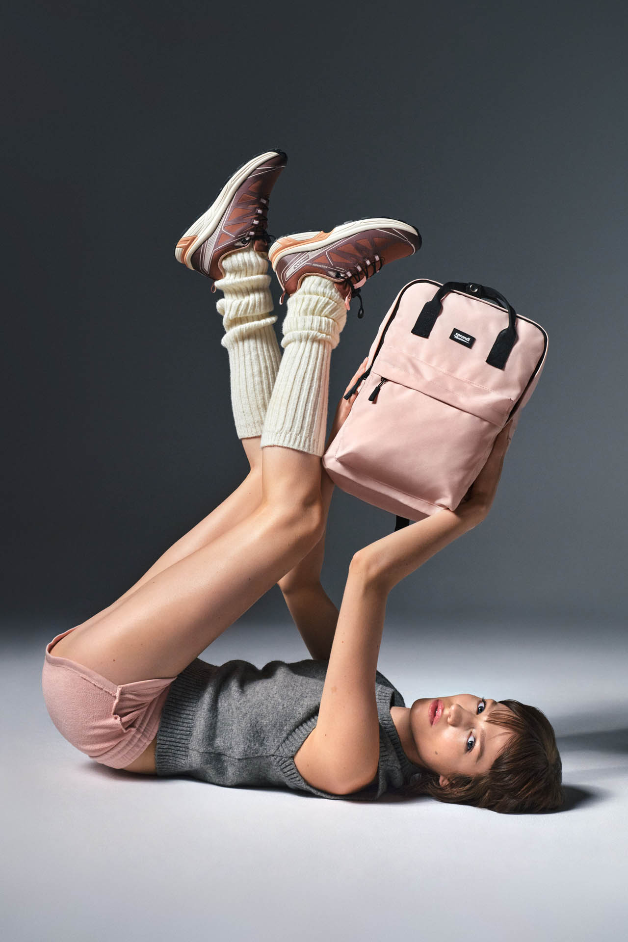 Trekking čevlji Čokoladno rjava