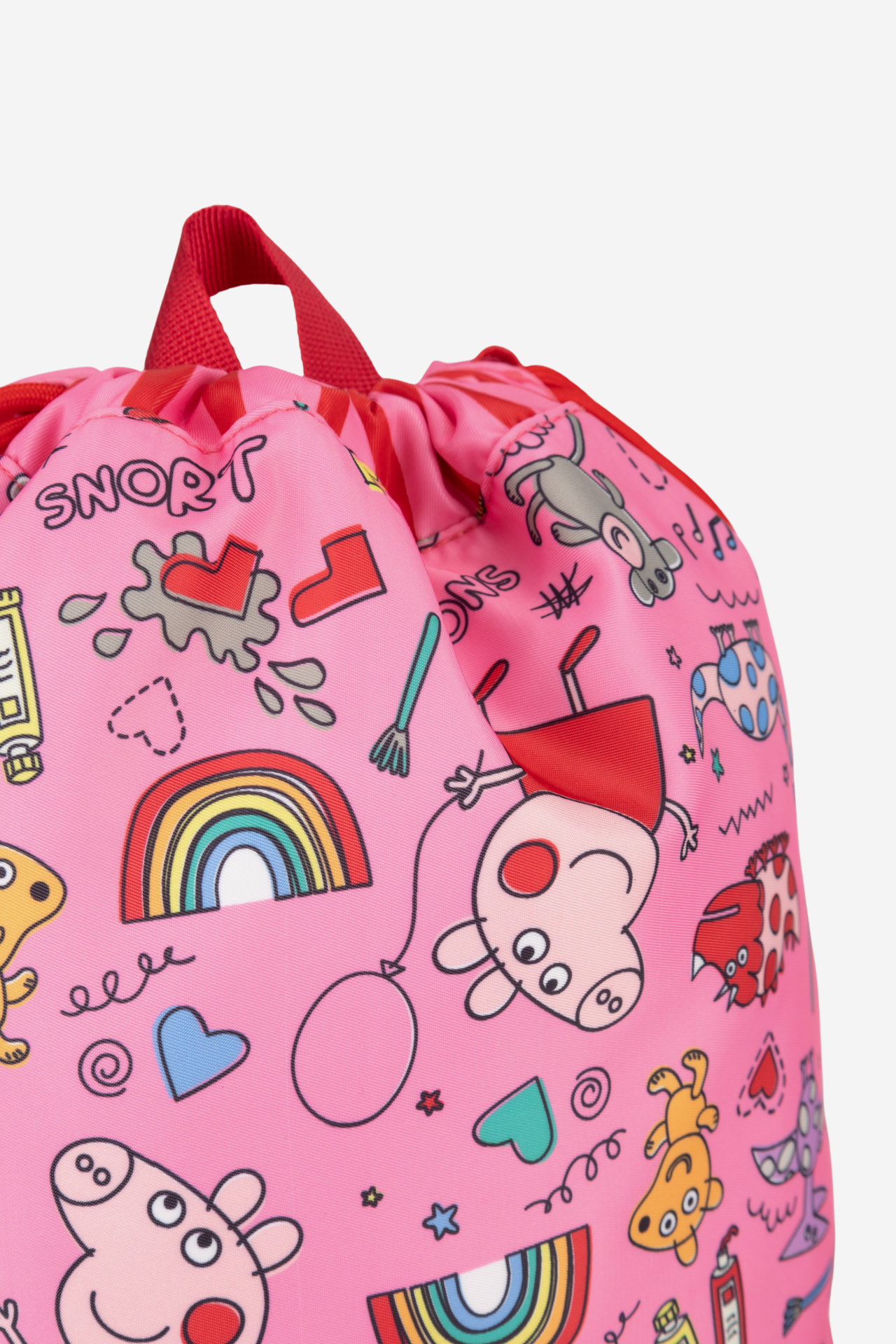 Školska torba za copate Roza
