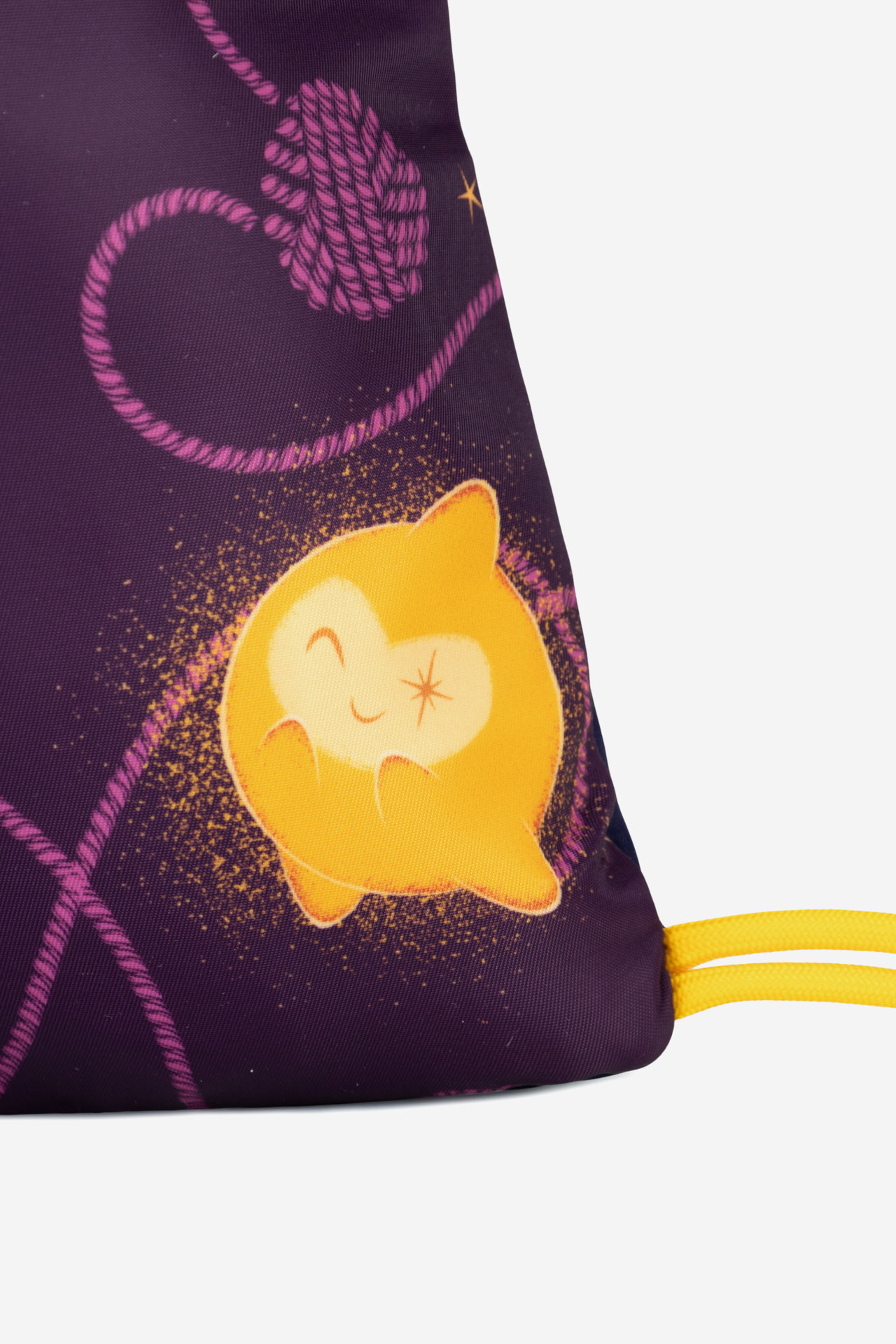 Školska torba za copate Vijolična