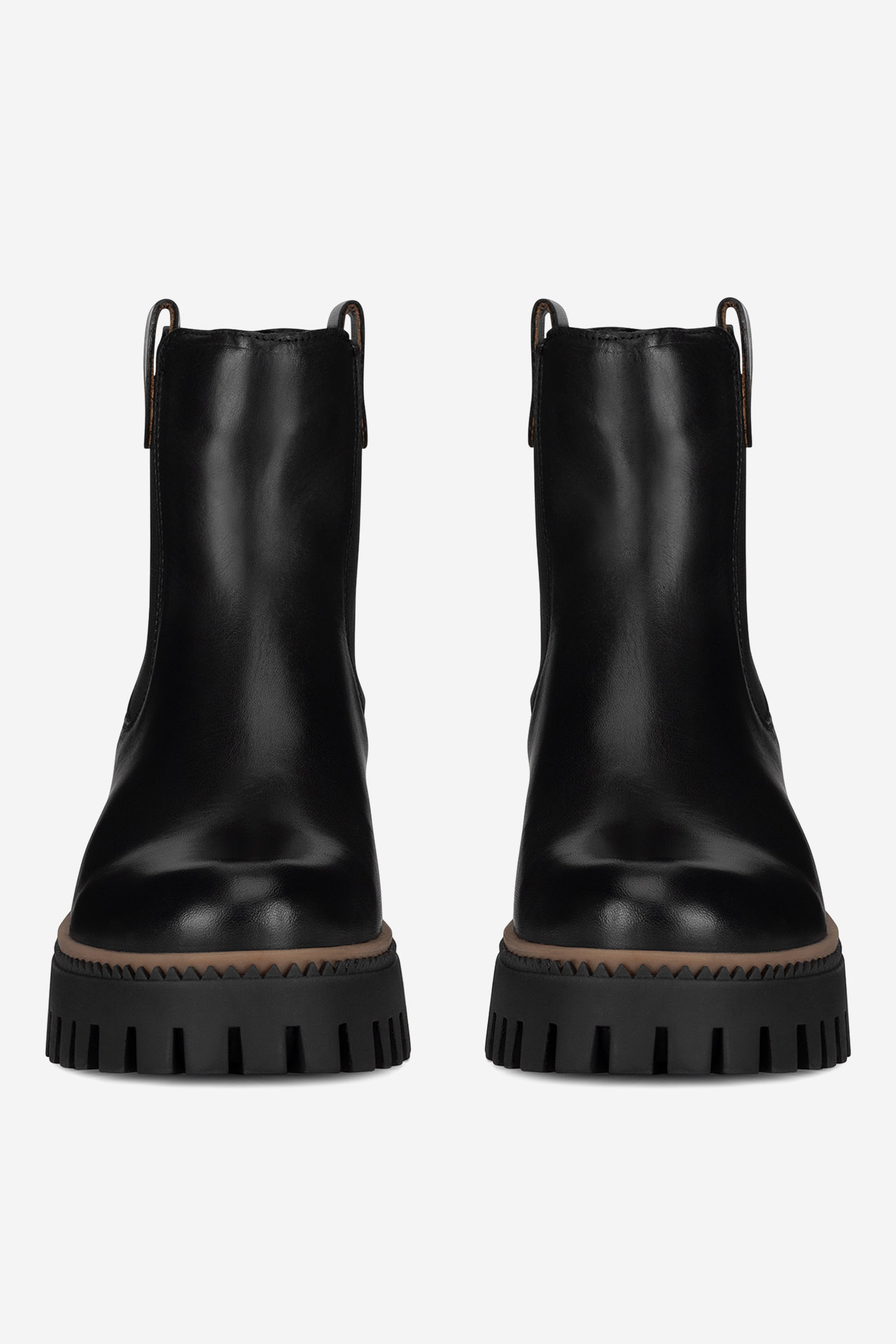 Kotníková obuv ČERNÁ