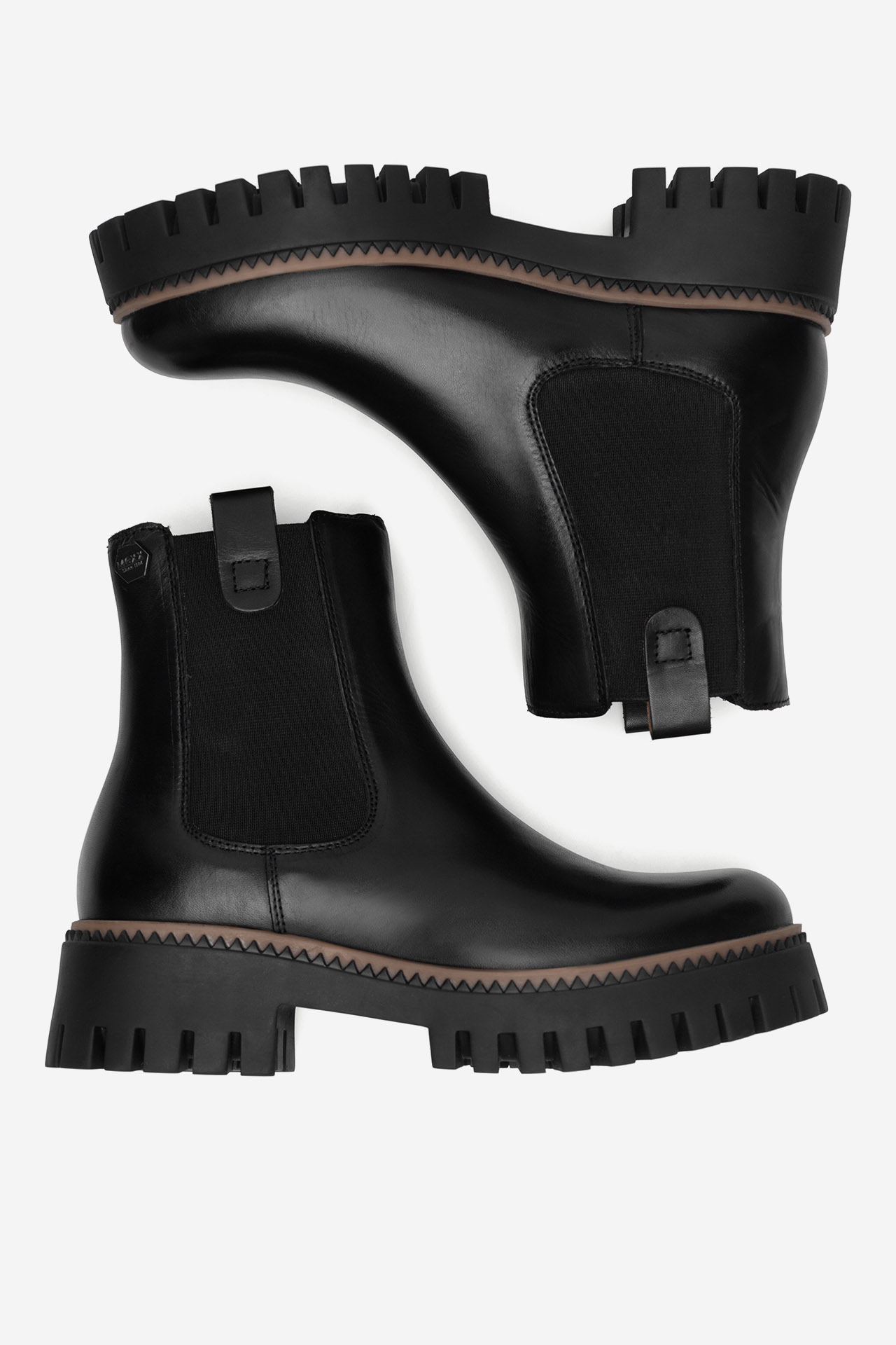 Kotníková obuv ČERNÁ