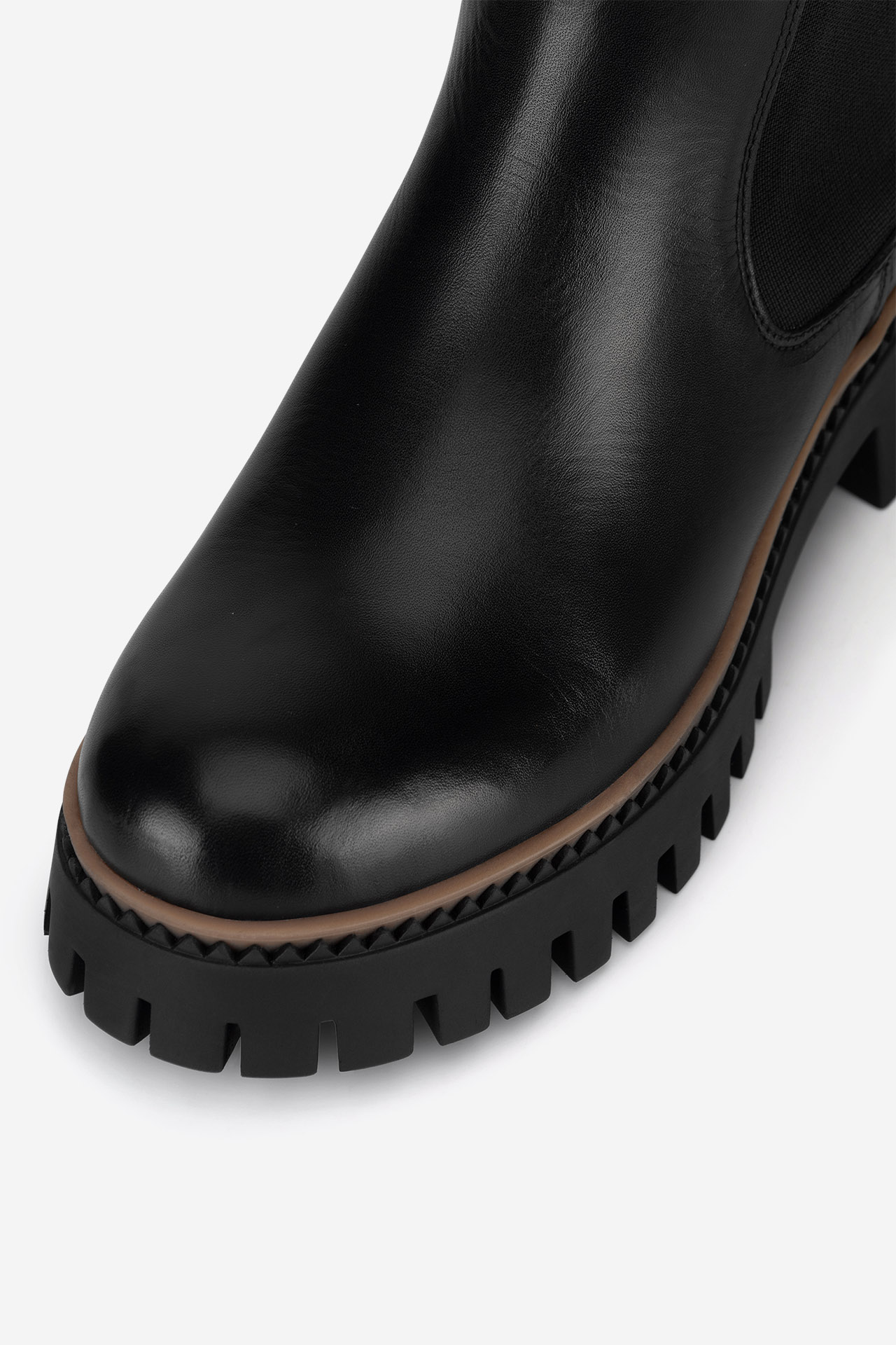 Kotníková obuv ČERNÁ