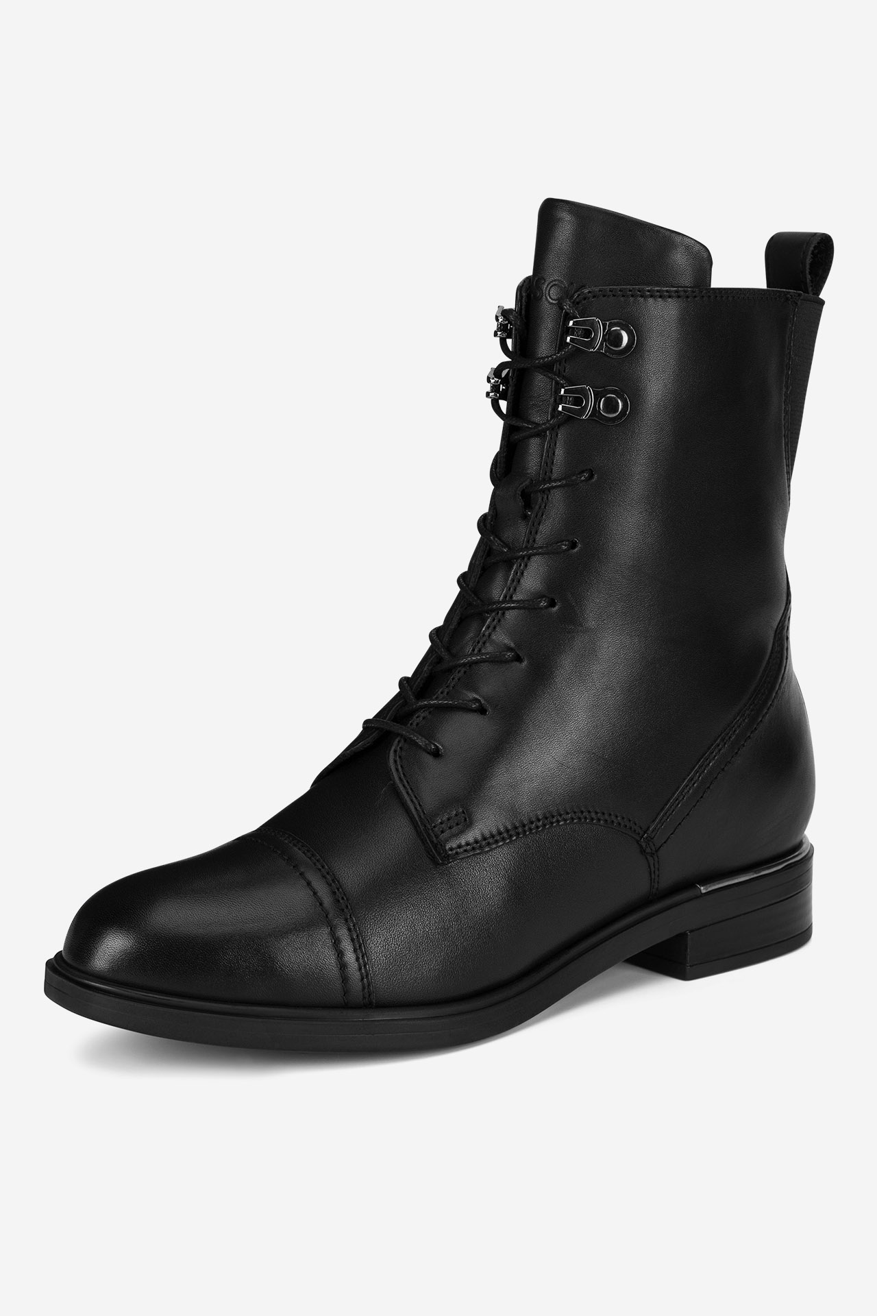 Šnurovacie topánky Čierna