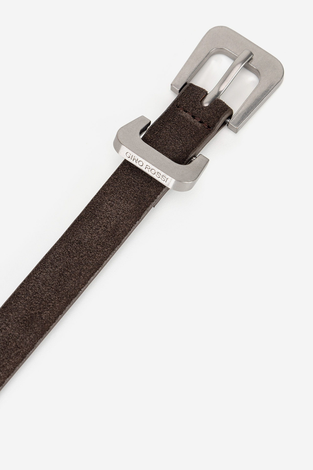 Dámský pásek TMAVĚ HNĚDÁ