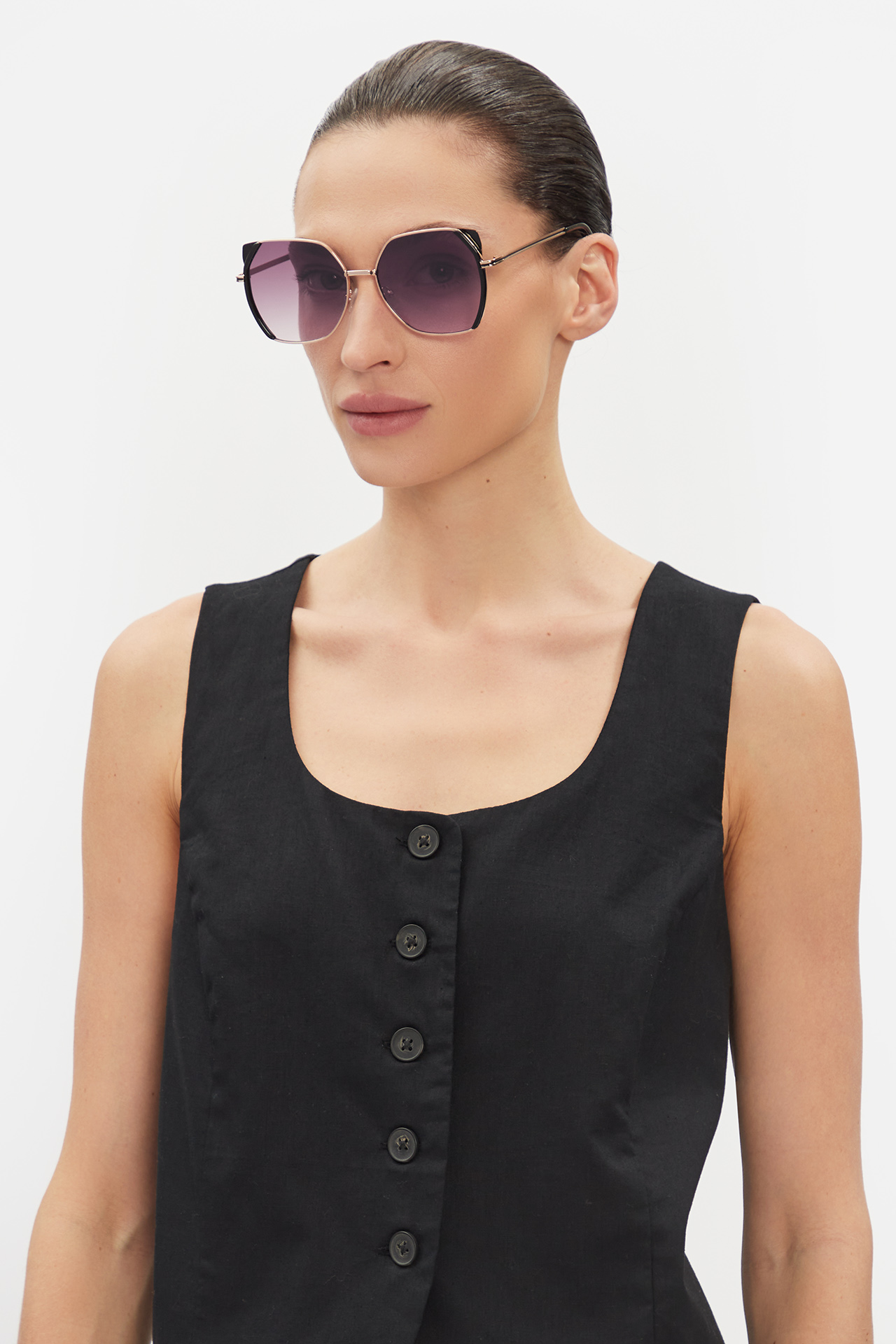 Okulary damskie JENNY 4WF-022-SS25 Czarny