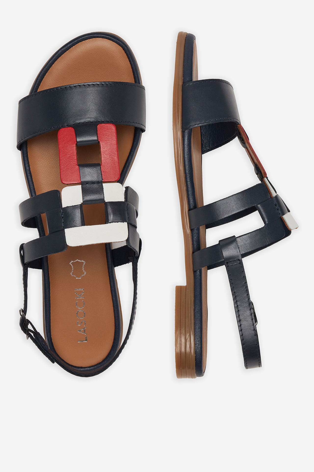 Sandály TMAVĚ MODRÁ