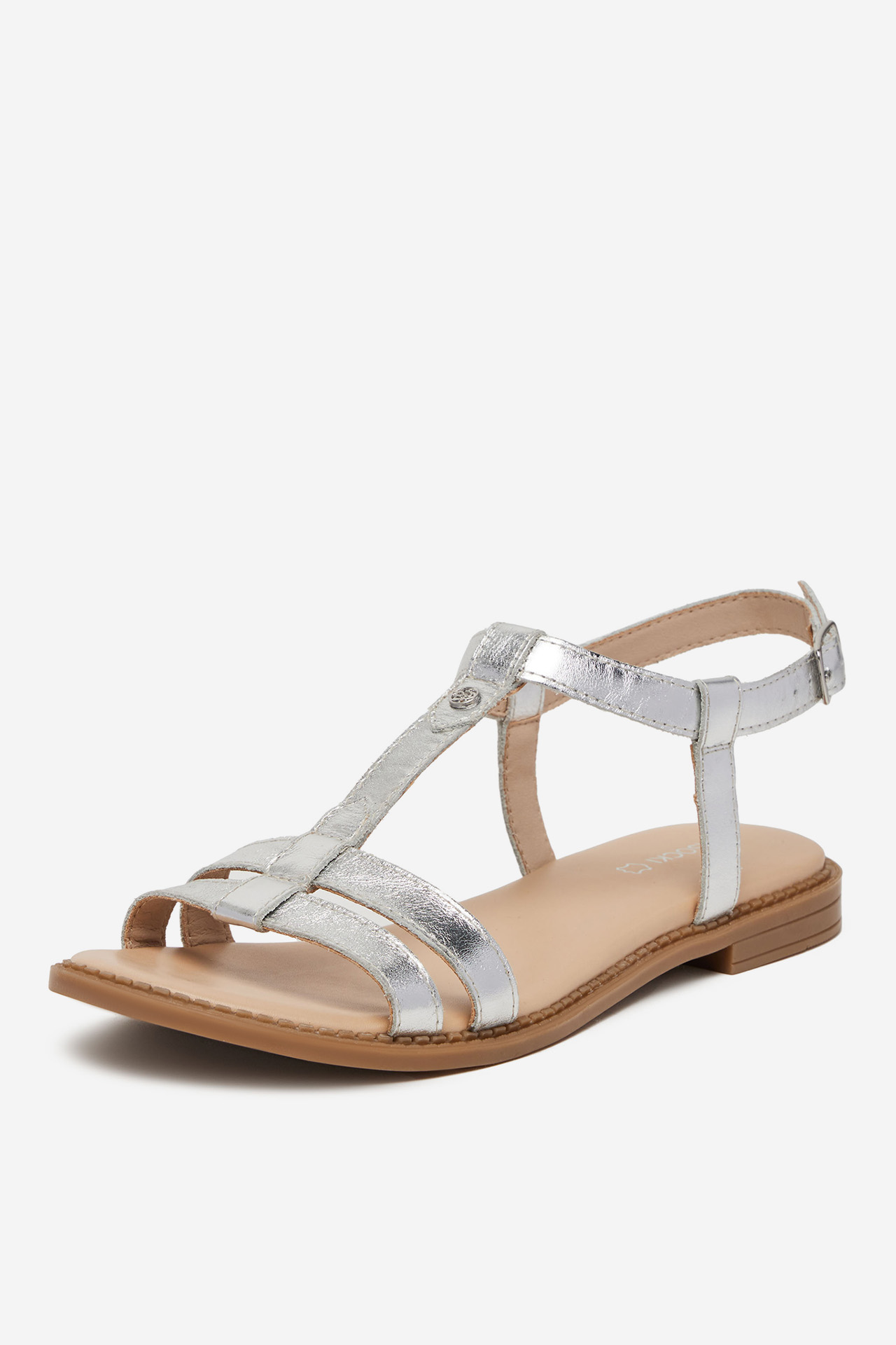 Sandály STŘÍBRNÁ