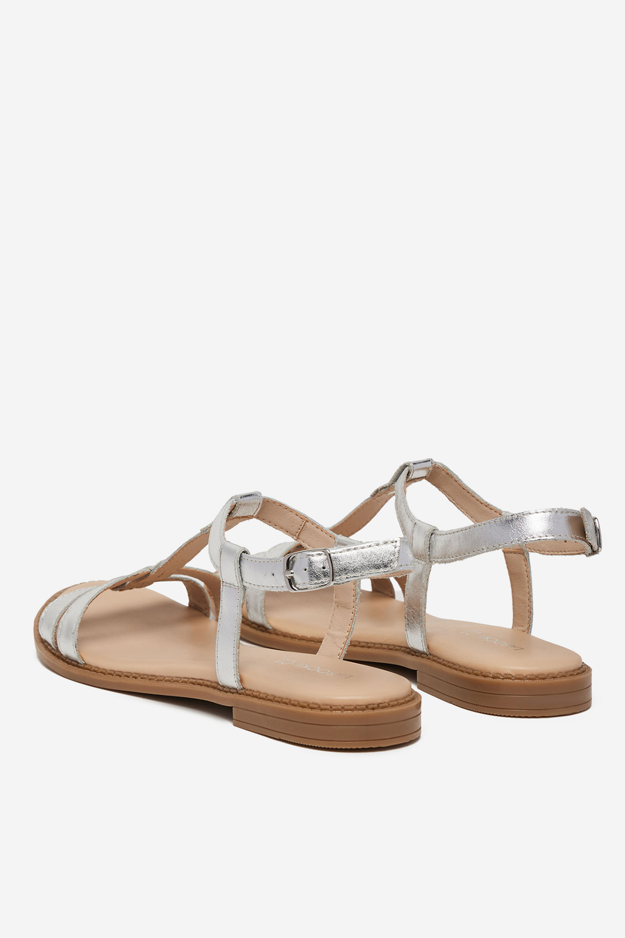 Sandály STŘÍBRNÁ
