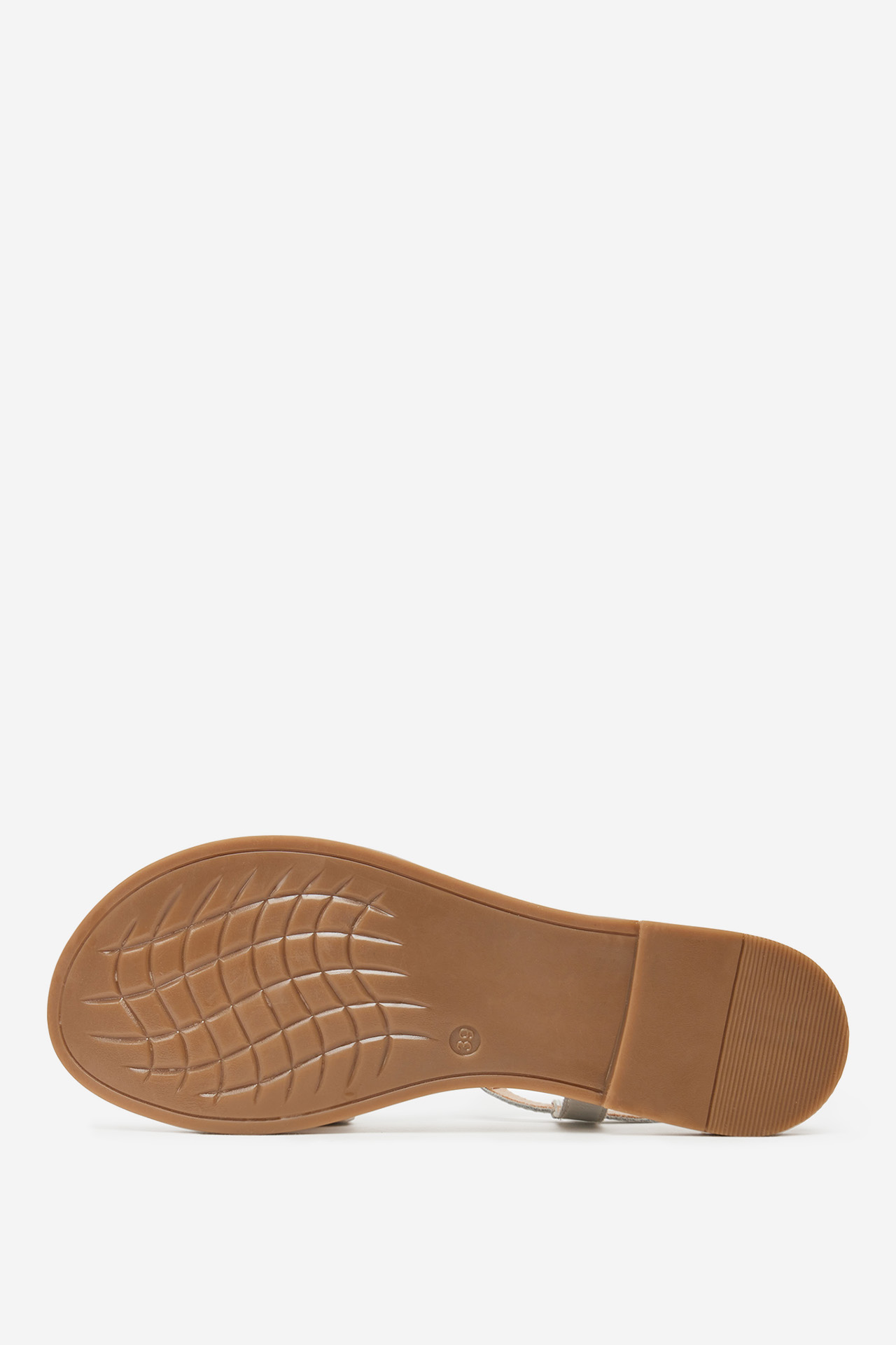 Sandály STŘÍBRNÁ