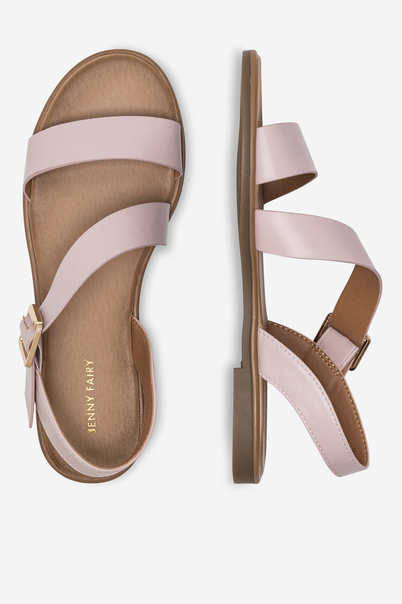 Sandály SVĚTLE RŮŽOVÁ