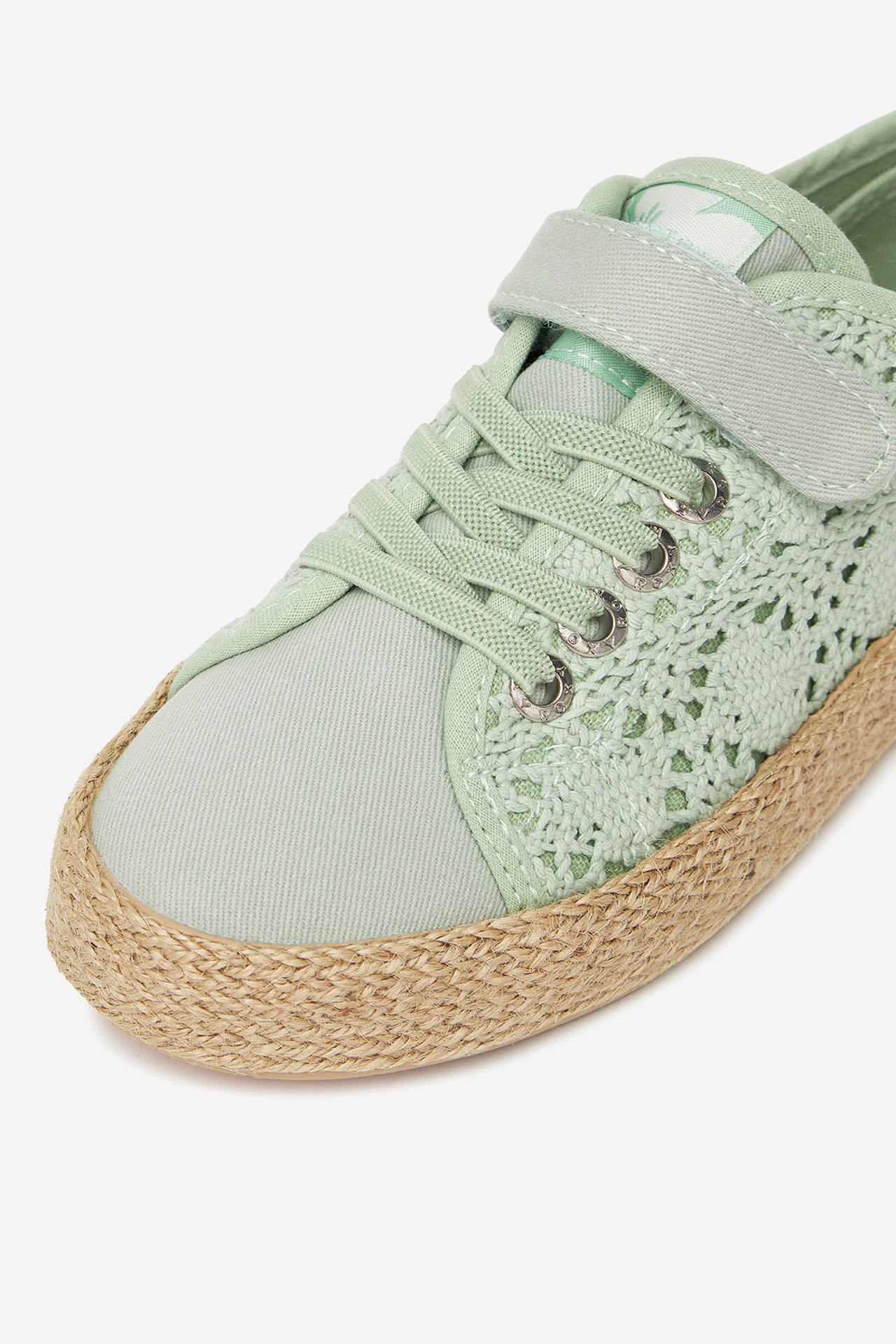 Plátěná obuv ZELENÁ