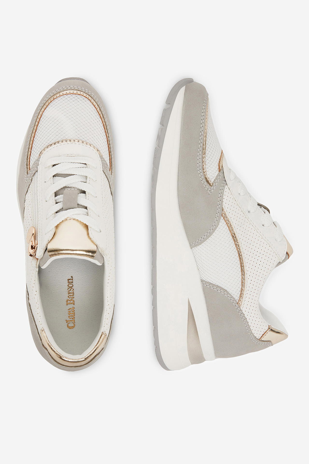 Tenisky SVĚTLE ŠEDÁ