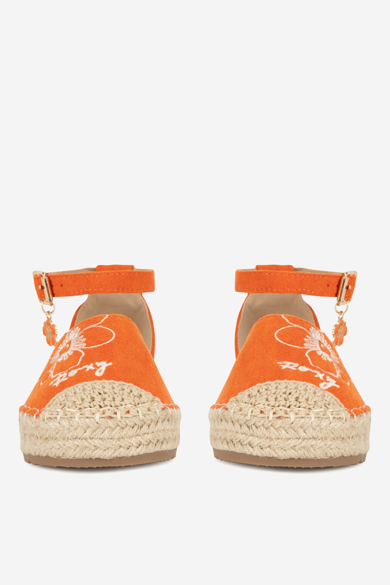 Espadrile Oranžna