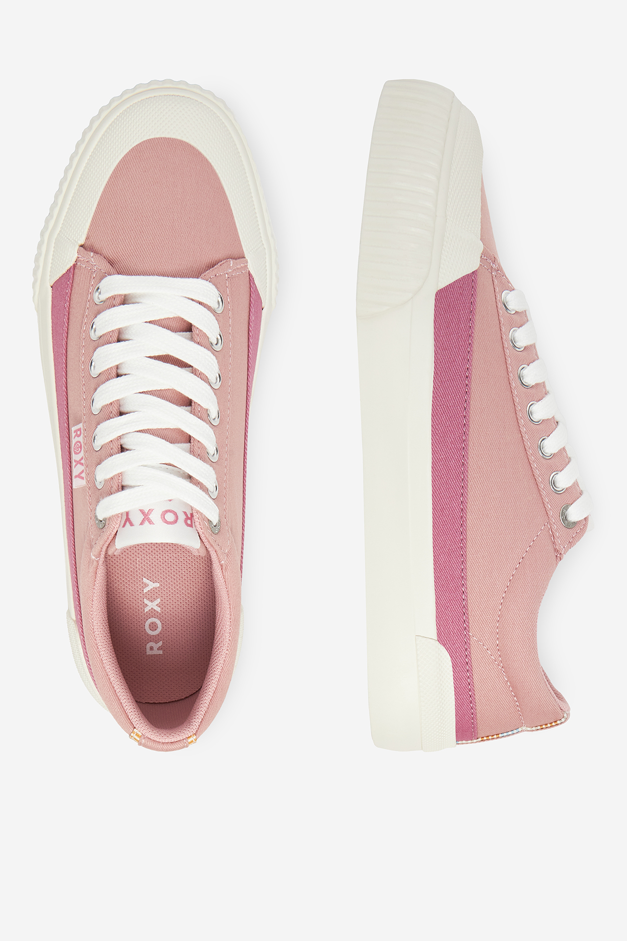 Plátěná obuv SVĚTLE RŮŽOVÁ