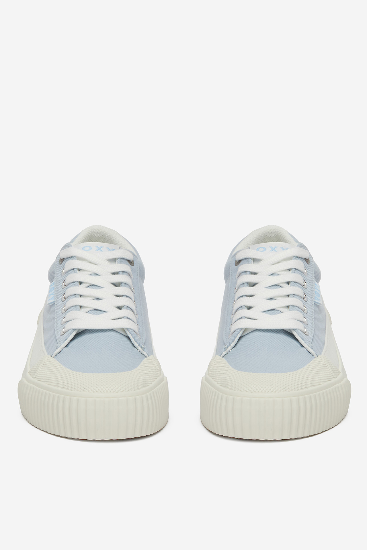 Plátěná obuv SVĚTLE MODRÁ