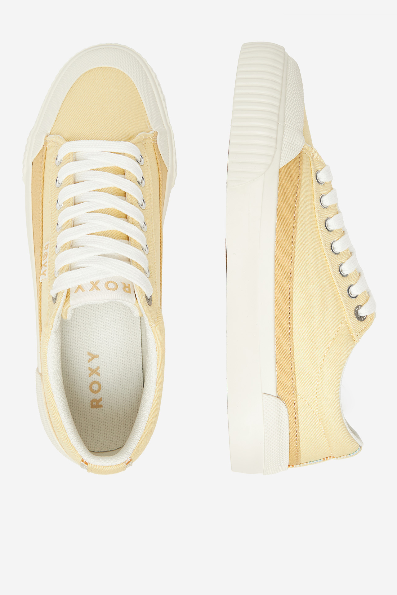 Plátěná obuv SVĚTLE ŽLUTÁ