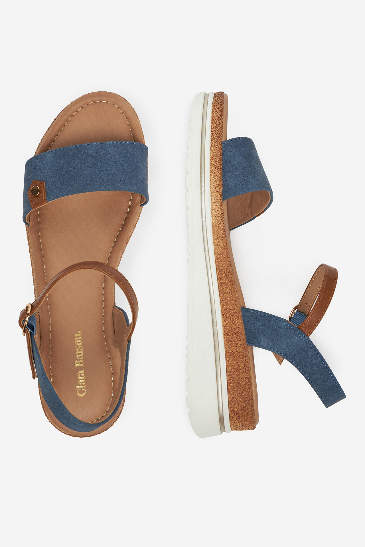 Sandály TMAVĚ MODRÁ