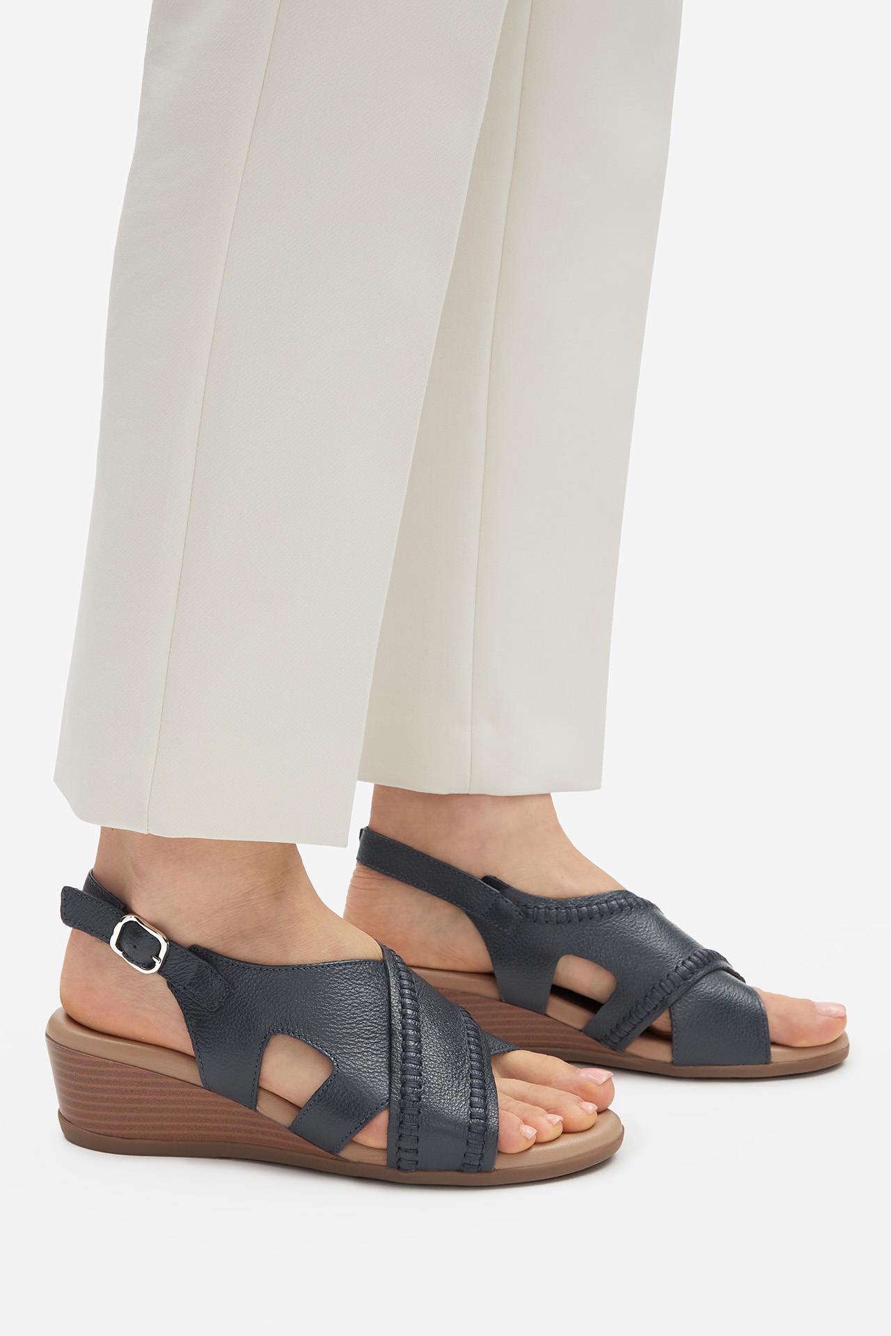 Sandály TMAVĚ MODRÁ