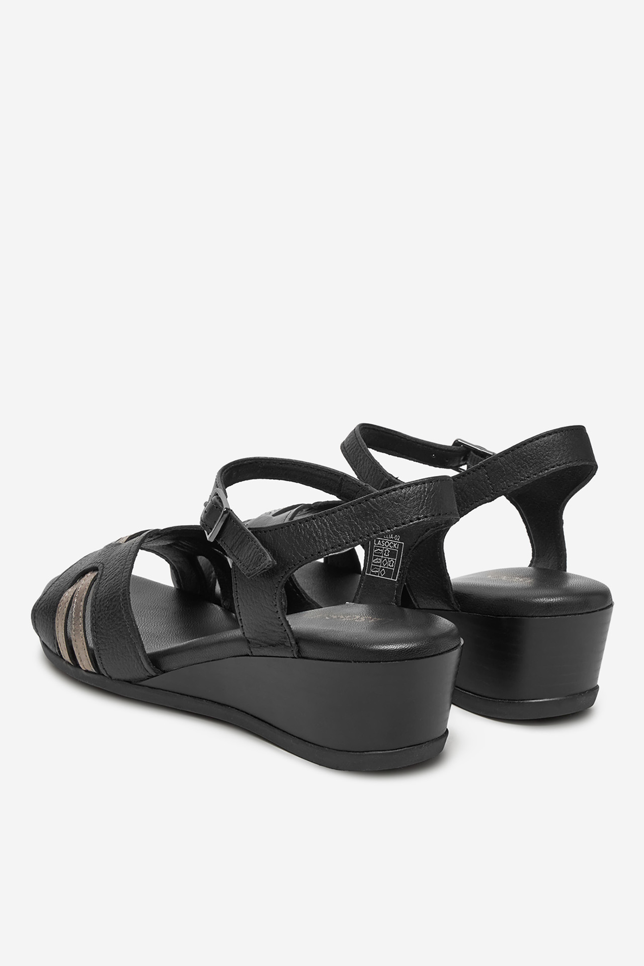 Sandály ČERNÁ