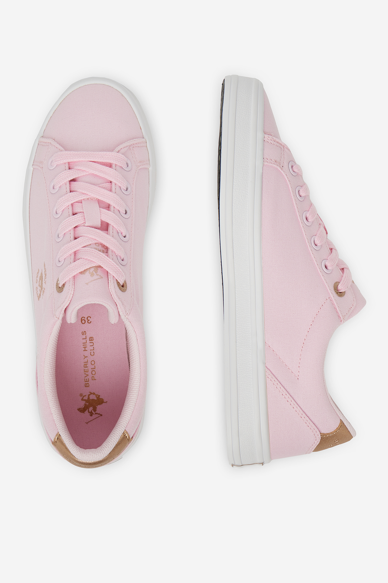 Vászoncipő RÓZSASZÍN