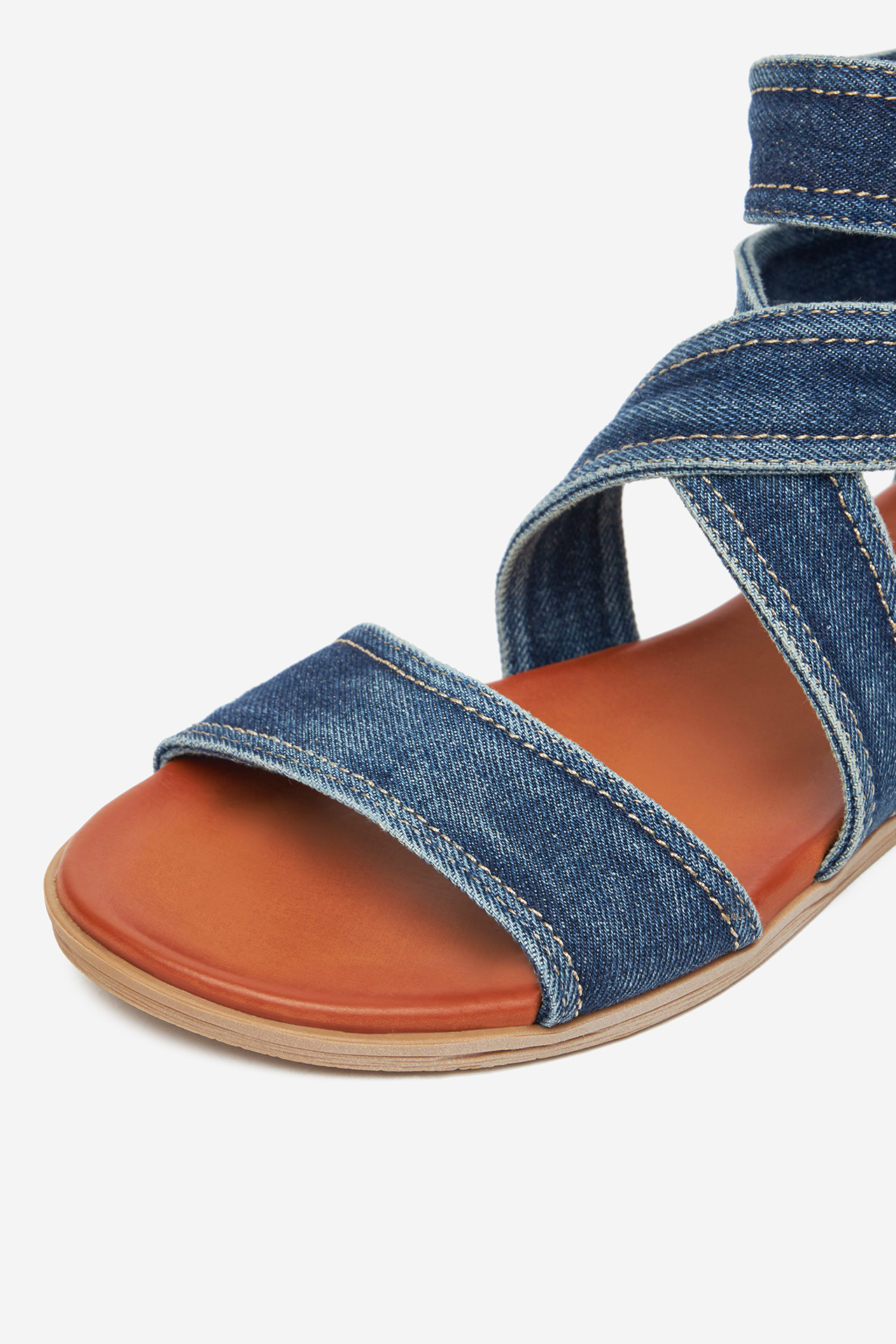 Sandále Blankytne modrá