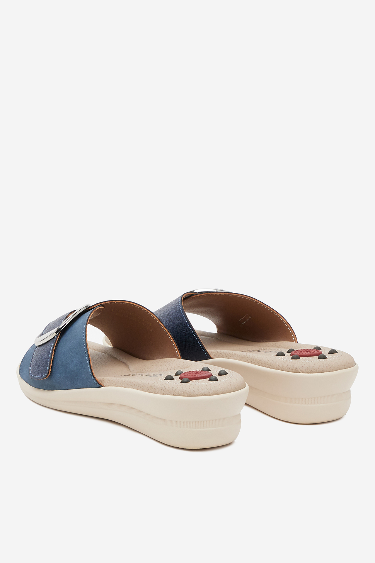 Pantofle TMAVĚ MODRÁ