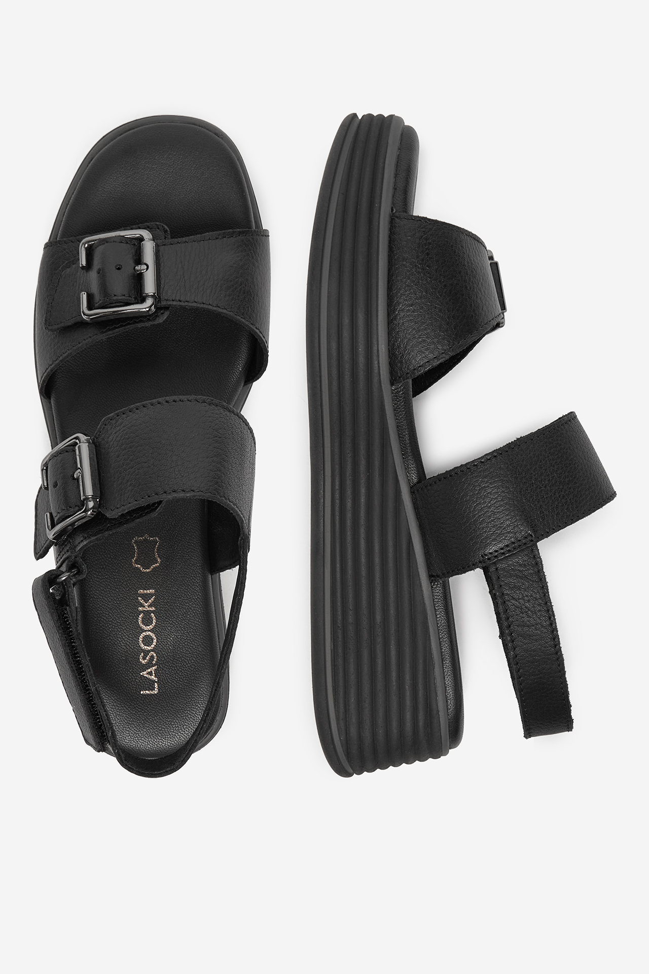 Sandály Lasocki WB-DANA-01 ČERNÁ