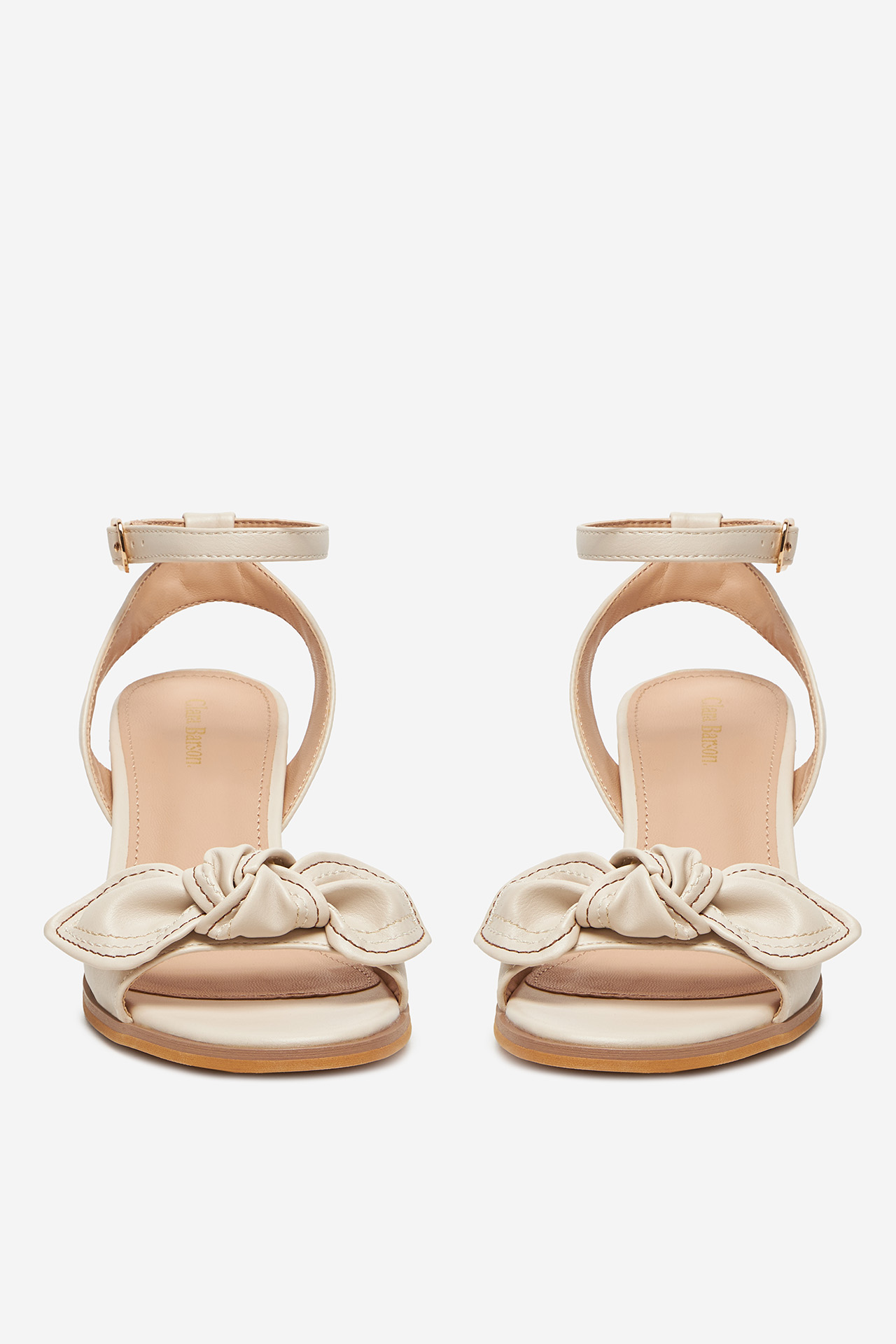 Sandály Krémová
